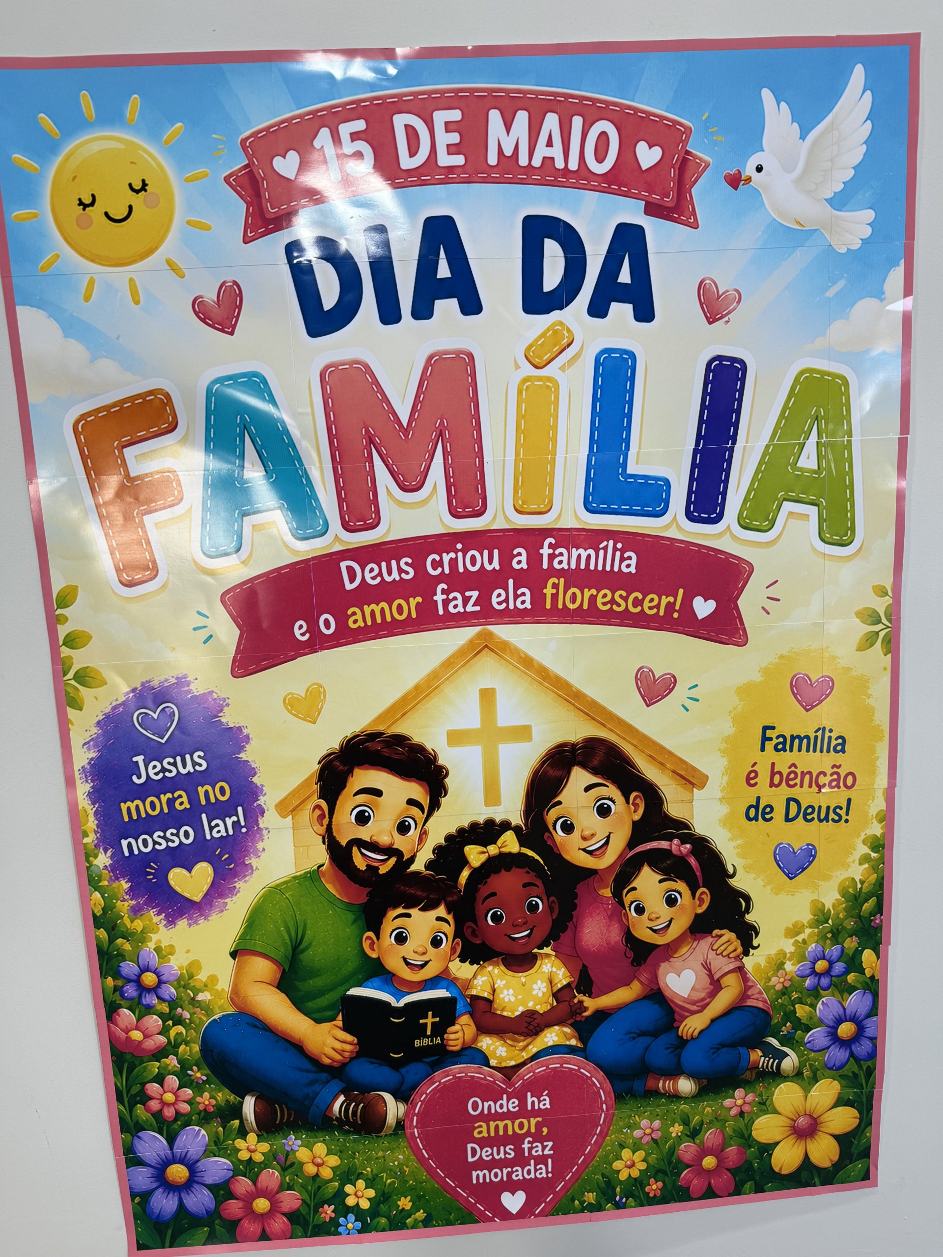 💖 Cartaz “Família Bênção de Deus” - Imagem 8