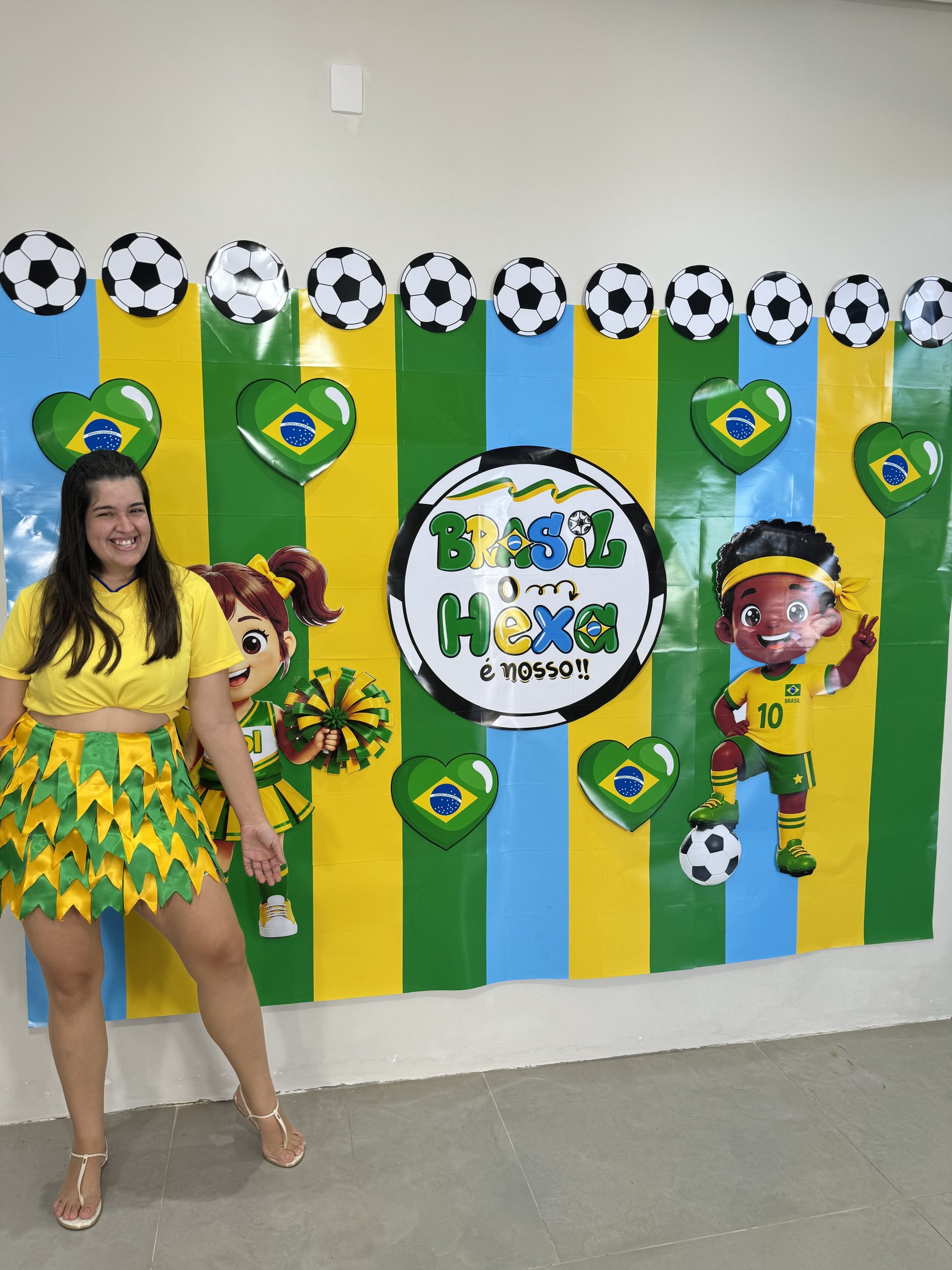 🇧🇷⚽✨ PAINEL COPA DO MUNDO – O HEXA É NOSSO!! 💚💛