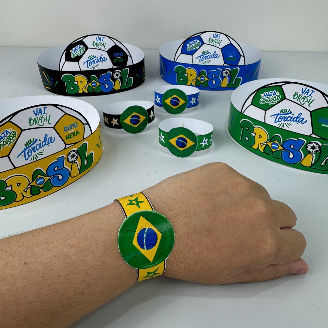 🇧🇷👑✨ COROA + BRACELETE DA COPA 💚💛