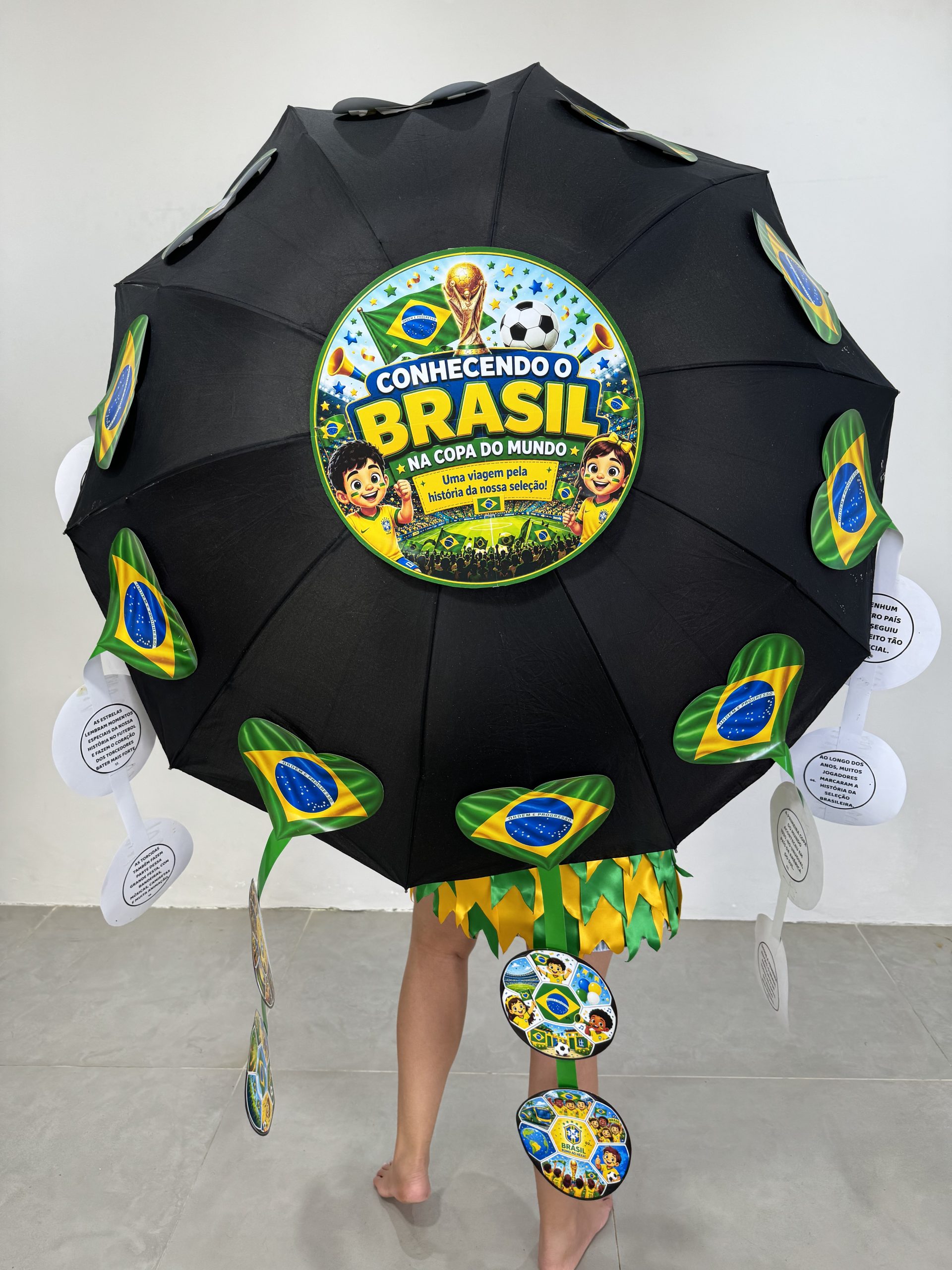 🇧🇷☂️✨ GUARDA-CHUVA DE HISTÓRIA – UMA VIAGEM PELA HISTÓRIA DA NOSSA SELEÇÃO ⚽💚💛 - Imagem 7