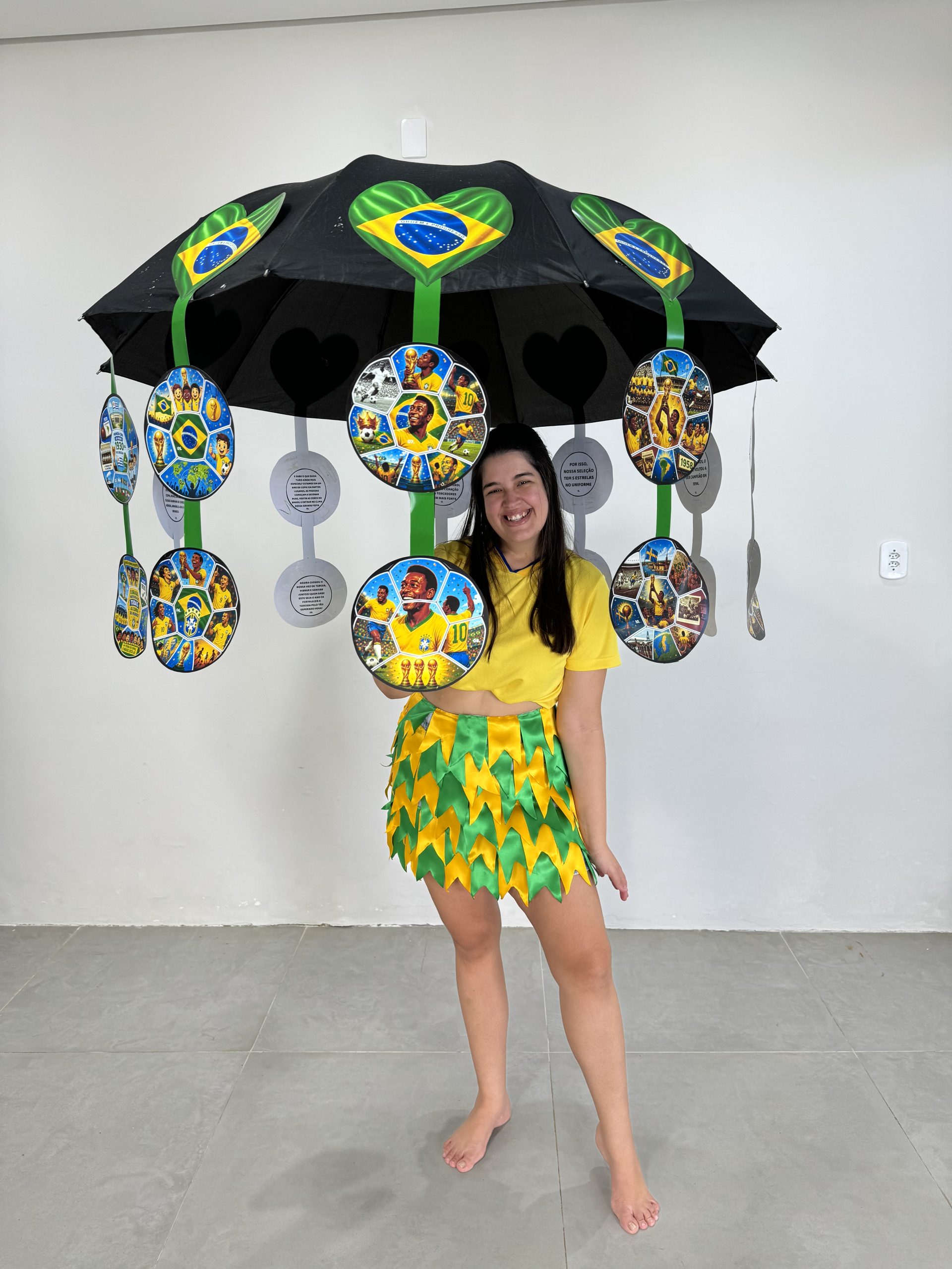 🇧🇷☂️✨ GUARDA-CHUVA DE HISTÓRIA – UMA VIAGEM PELA HISTÓRIA DA NOSSA SELEÇÃO ⚽💚💛 - Imagem 8