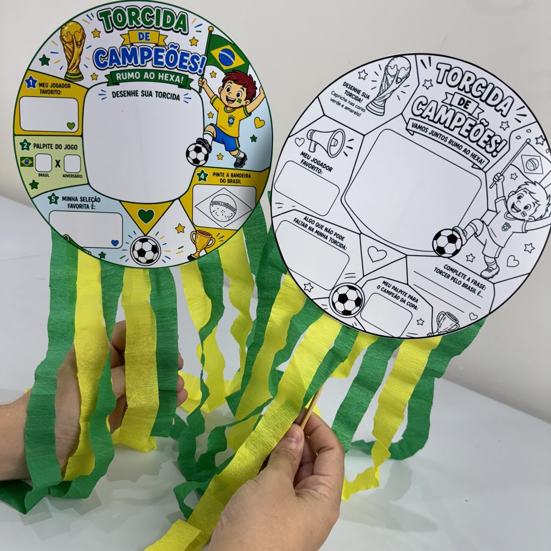 🇧🇷⚽✨ ATIVIDADE LEMBRANCINHA – BRASIL RUMO AO HEXA 💚💛