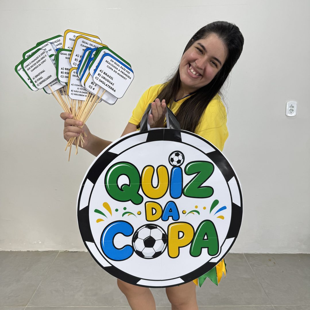⚽🇧🇷✨ SACOLA INTERATIVA QUIZ DA COPA 💚💛