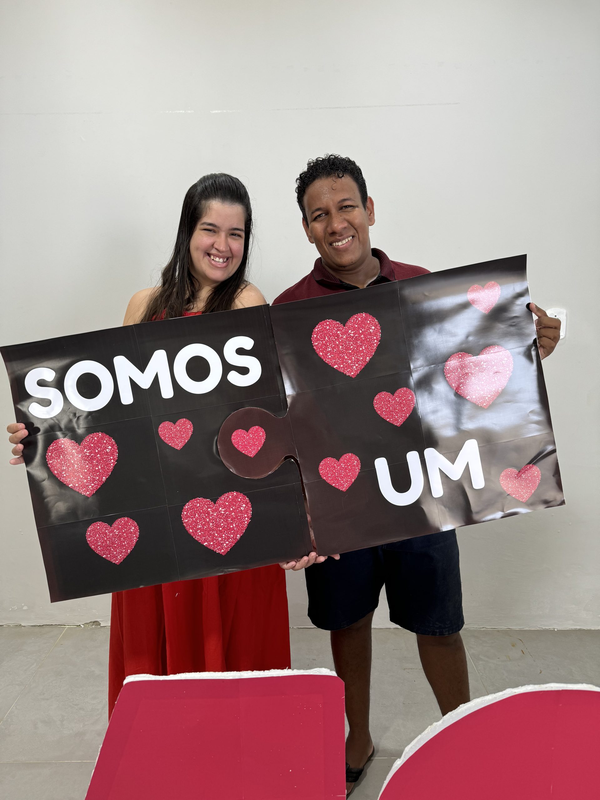 🧩❤️✨ CENÁRIO PARA FOTO – SOMOS UM ✨❤️🧩 - Imagem 2