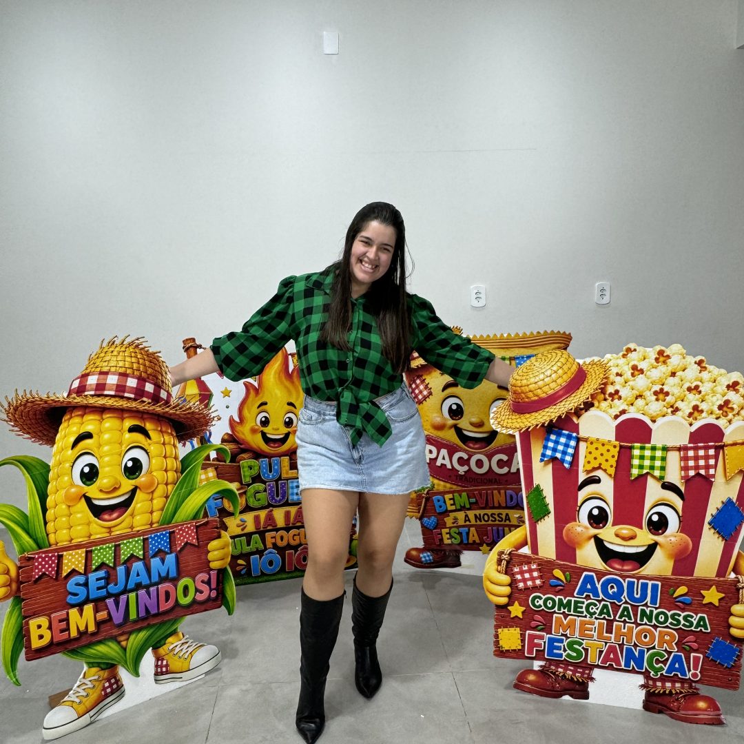 🌽🎉✨ KIT TOTENS PERSONAGENS DO ARRAIÁ ✨🎉🌽
