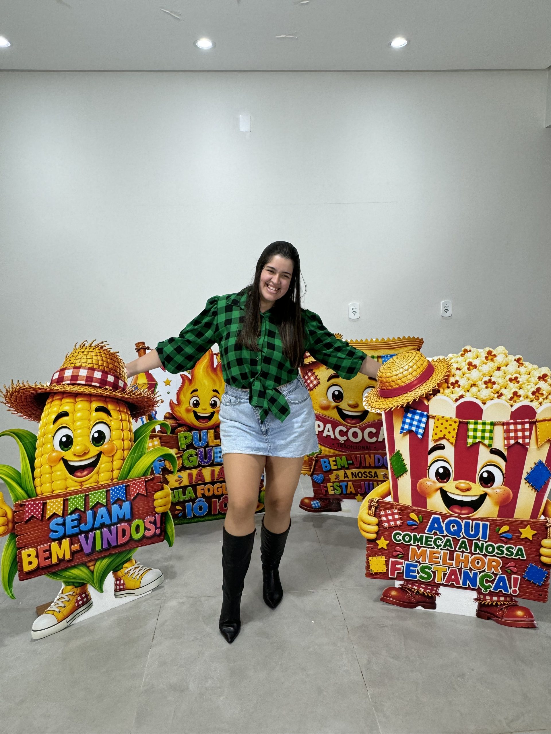 🌽🎉✨ KIT TOTENS PERSONAGENS DO ARRAIÁ ✨🎉🌽
