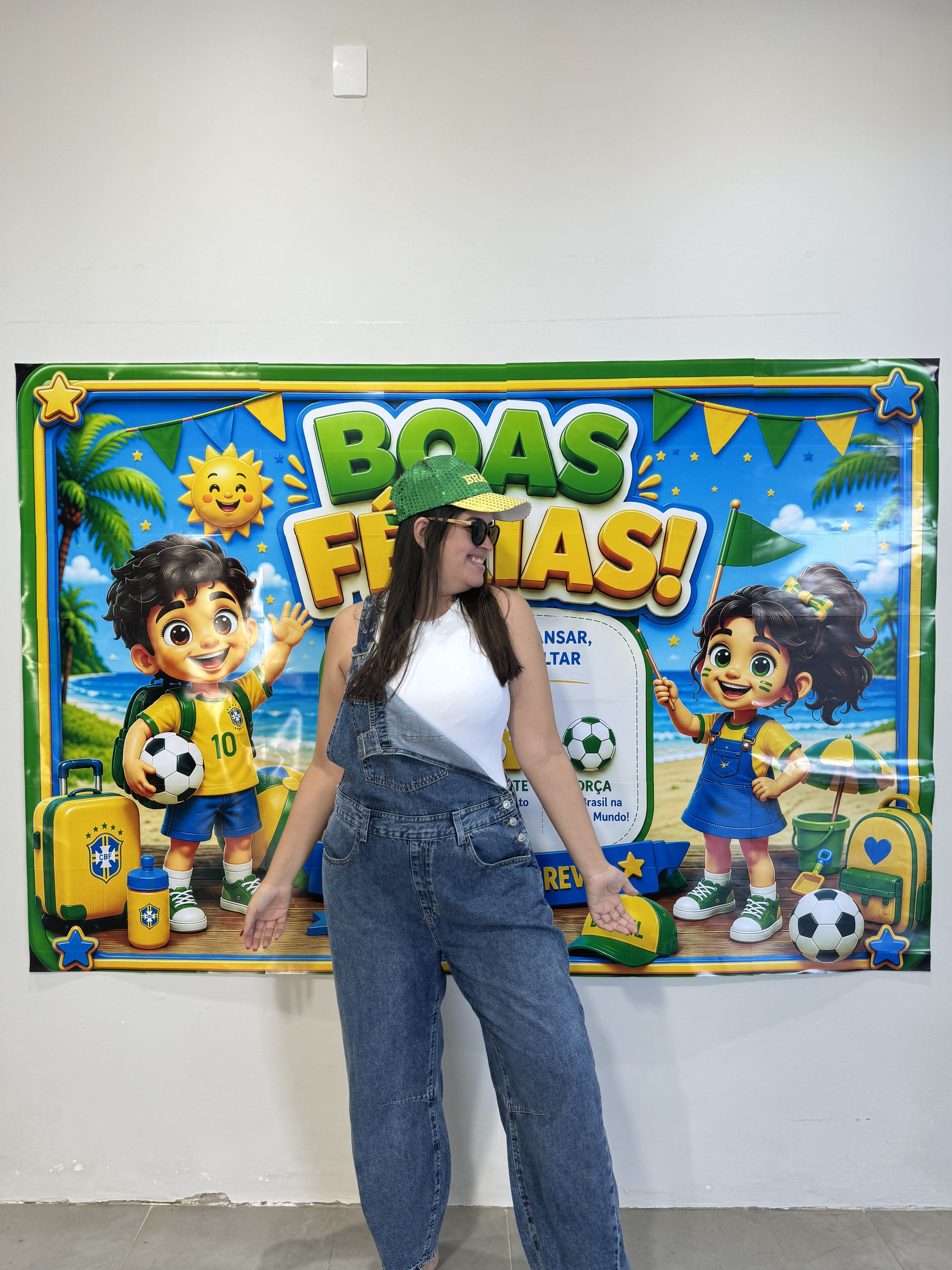 🇧🇷☀️✨ CARTAZ BOAS FÉRIAS – COPA DO MUNDO ✨☀️🇧🇷 - Imagem 3