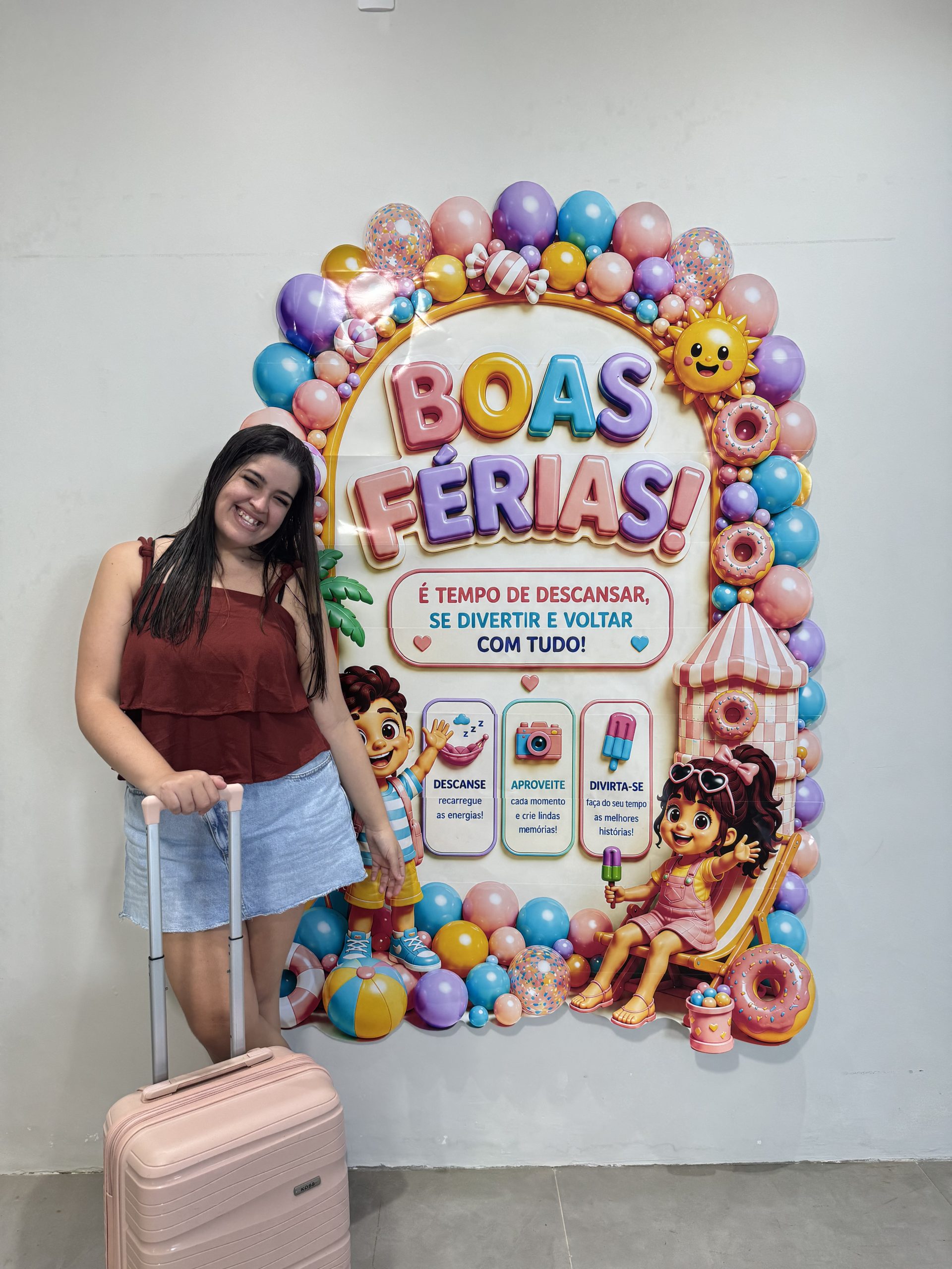 ☀️🎒✨ PAINEL DOCE FÉRIAS ✨🎒☀️ - Imagem 5