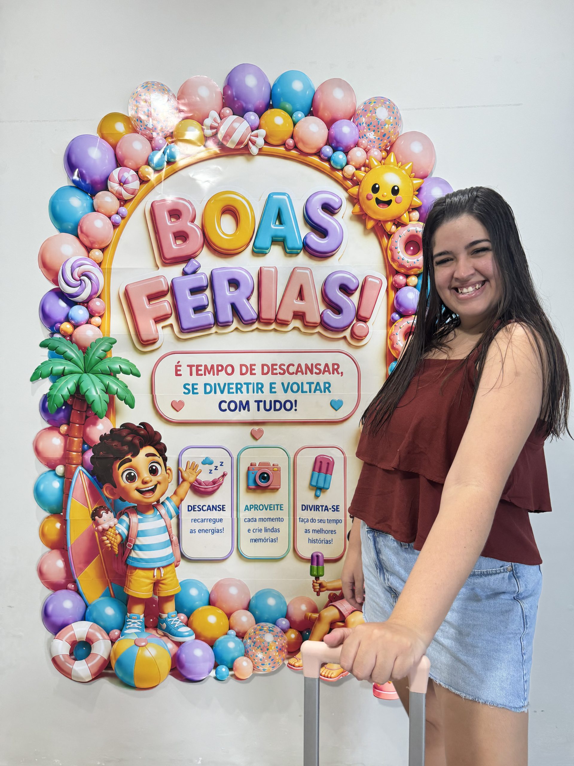 ☀️🎒✨ PAINEL DOCE FÉRIAS ✨🎒☀️ - Imagem 6