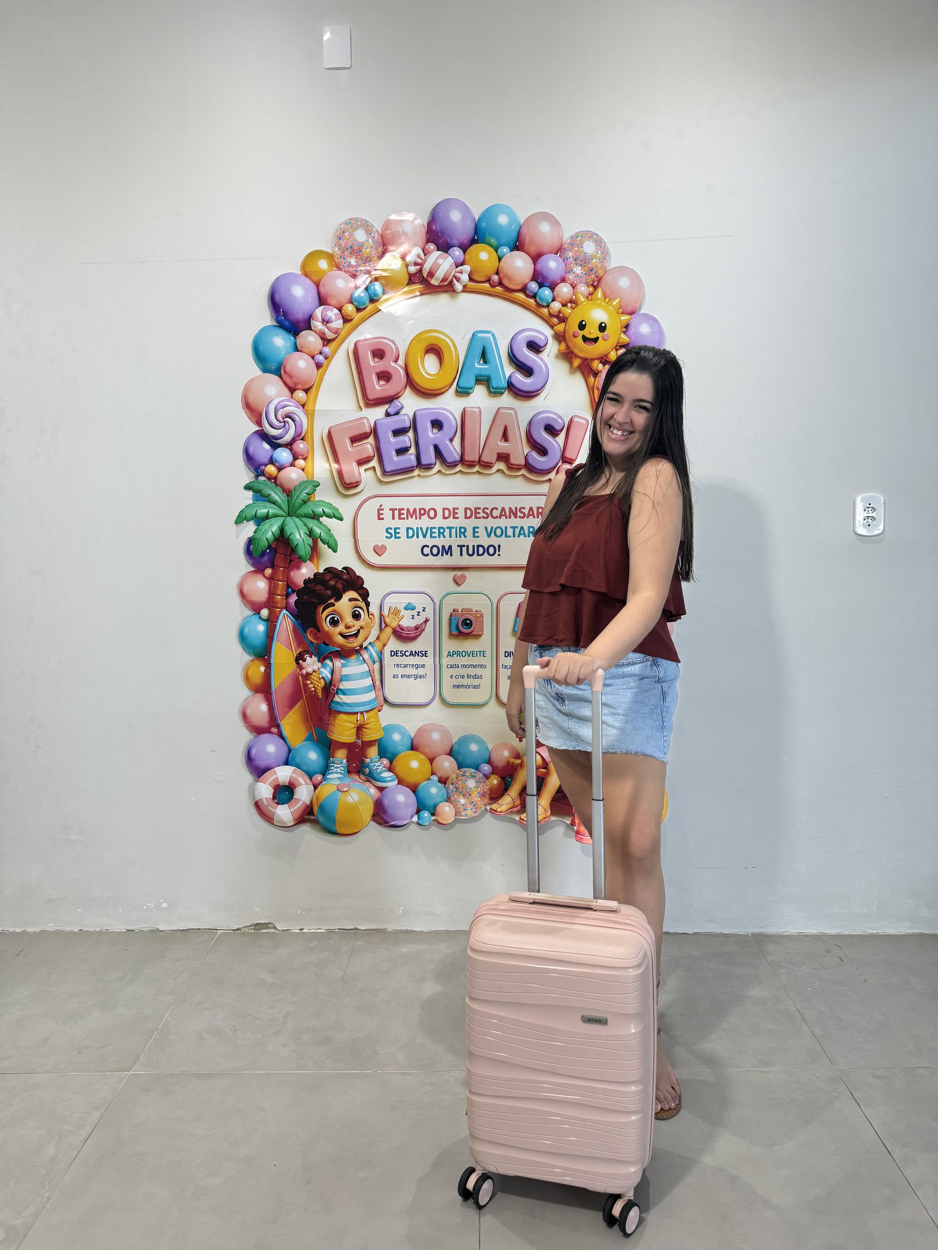 ☀️🎒✨ PAINEL DOCE FÉRIAS ✨🎒☀️ - Imagem 3