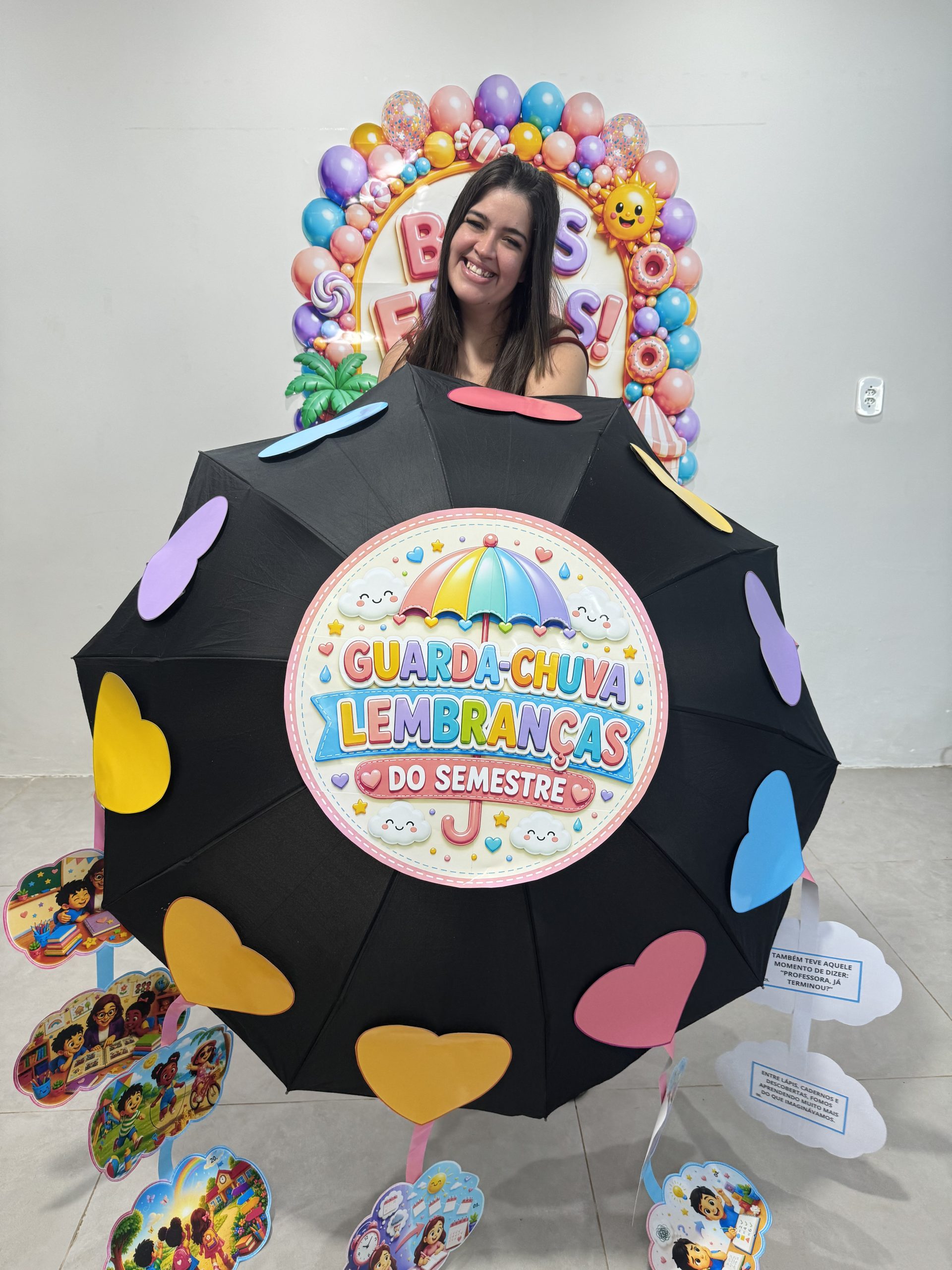 ☂️☁️✨ GUARDA-CHUVA LEMBRANÇAS DO SEMESTRE ✨☁️☂️