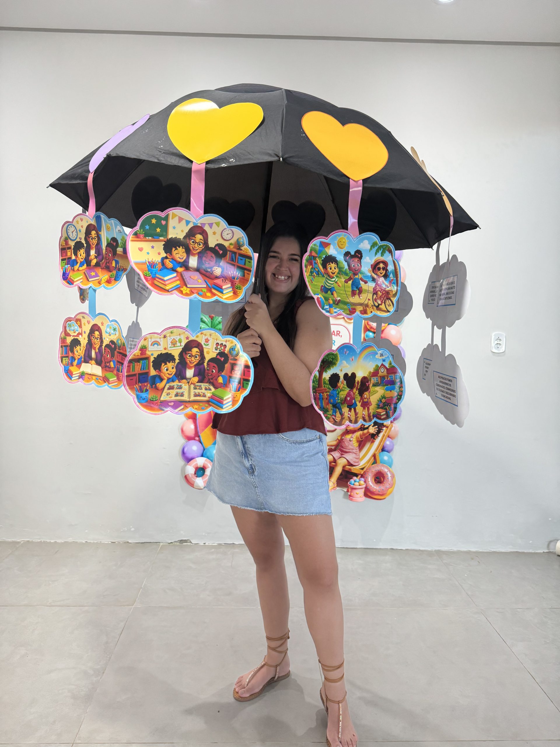 ☂️☁️✨ GUARDA-CHUVA LEMBRANÇAS DO SEMESTRE ✨☁️☂️ - Imagem 2
