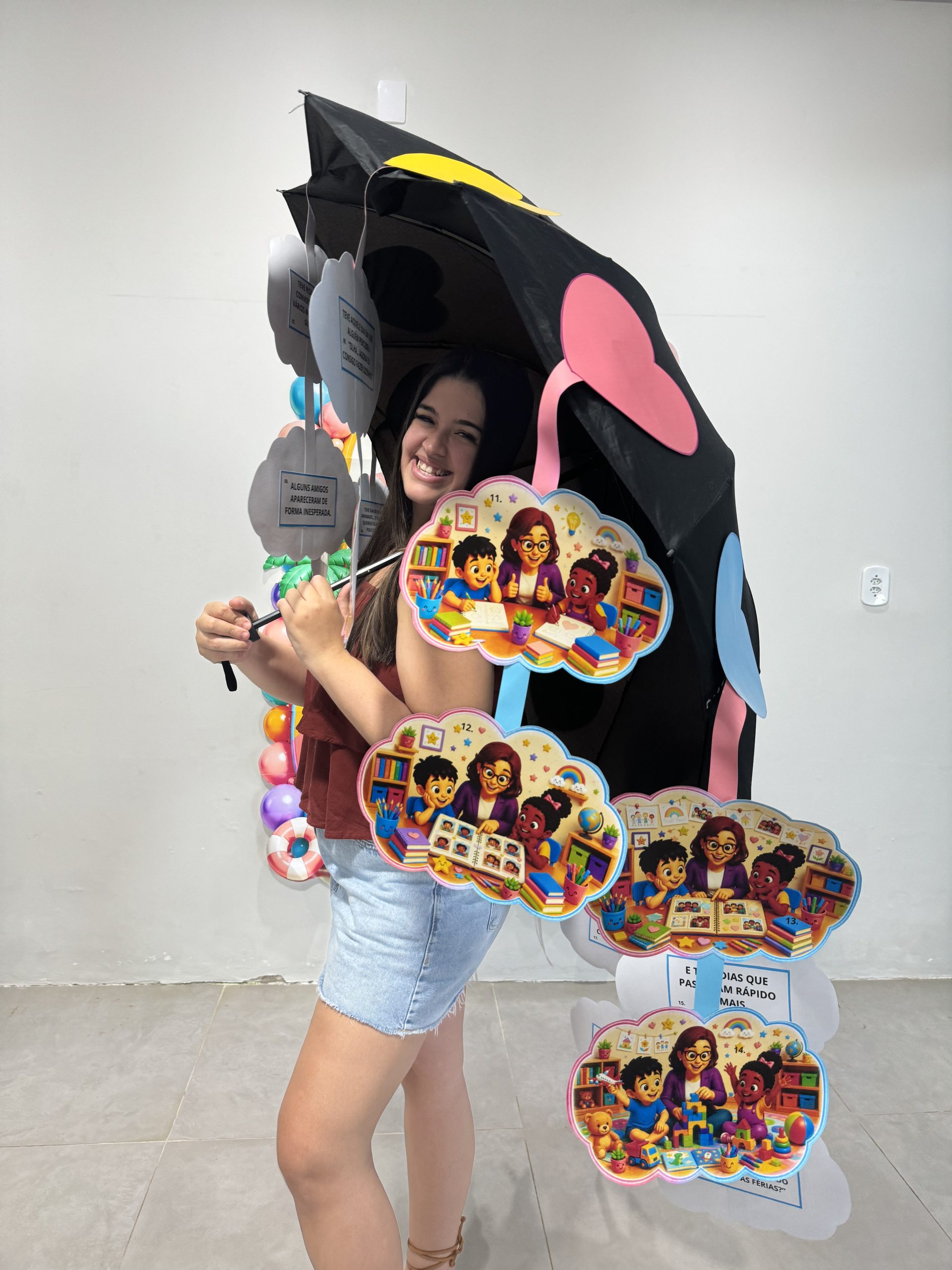 ☂️☁️✨ GUARDA-CHUVA LEMBRANÇAS DO SEMESTRE ✨☁️☂️ - Imagem 3