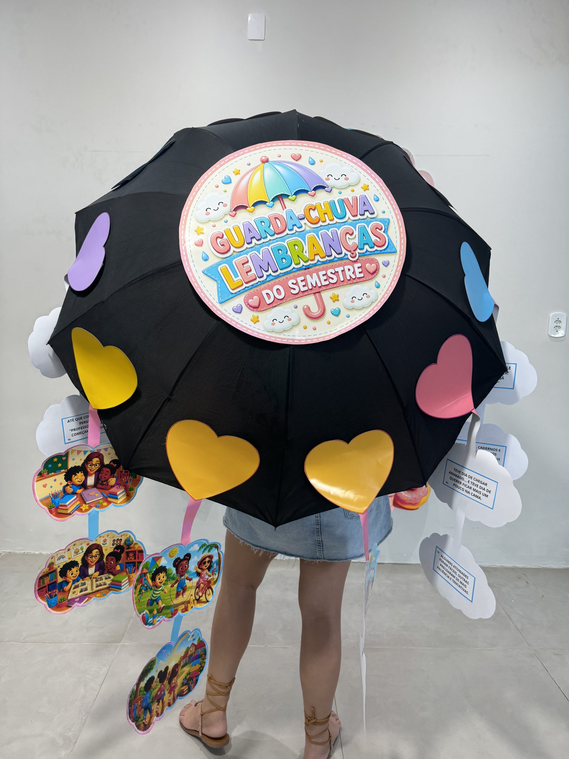 ☂️☁️✨ GUARDA-CHUVA LEMBRANÇAS DO SEMESTRE ✨☁️☂️ - Imagem 4