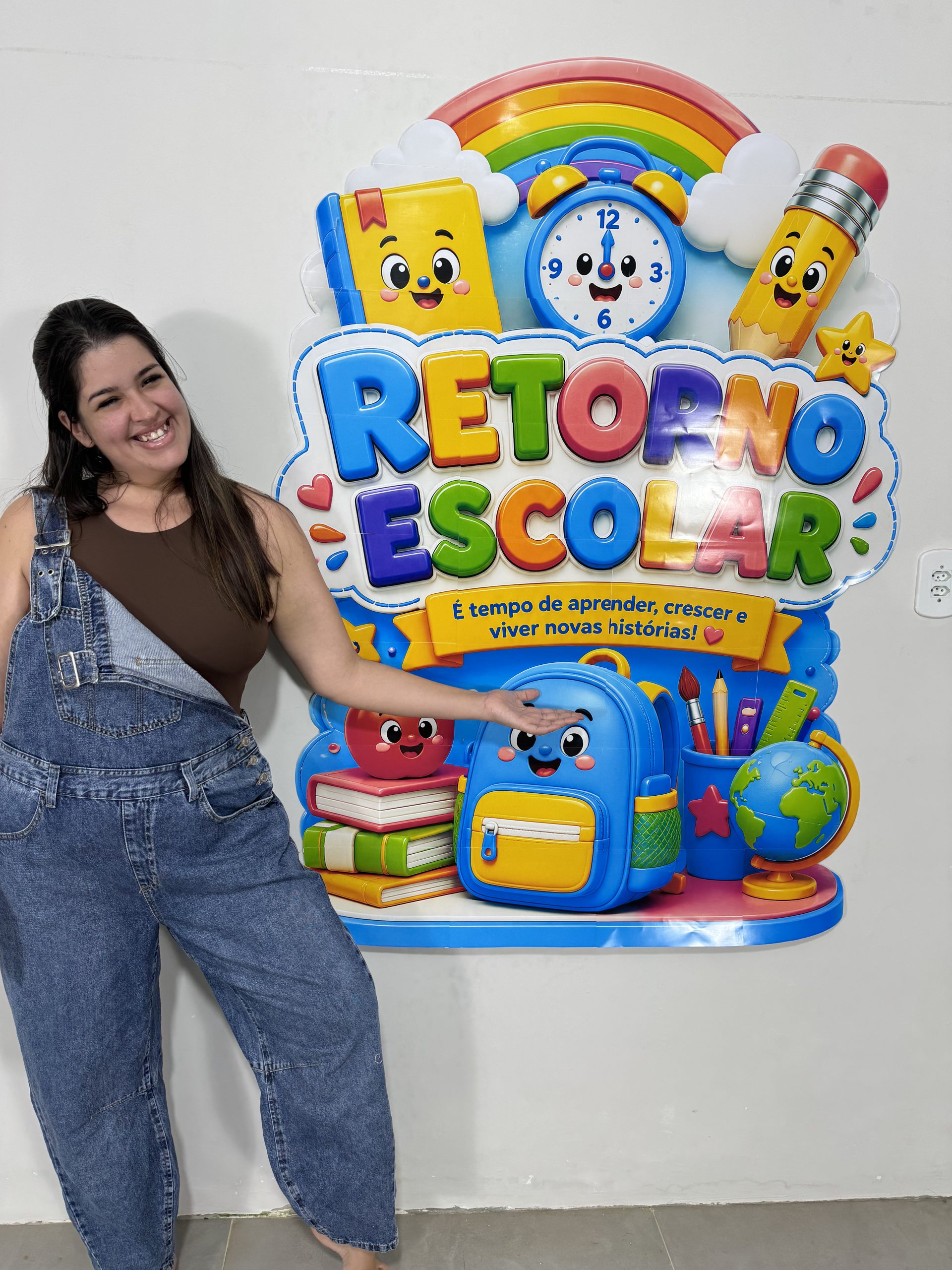 ✨📚🌈 CARTAZ RETORNO ESCOLAR 🌈📚✨ - Imagem 2