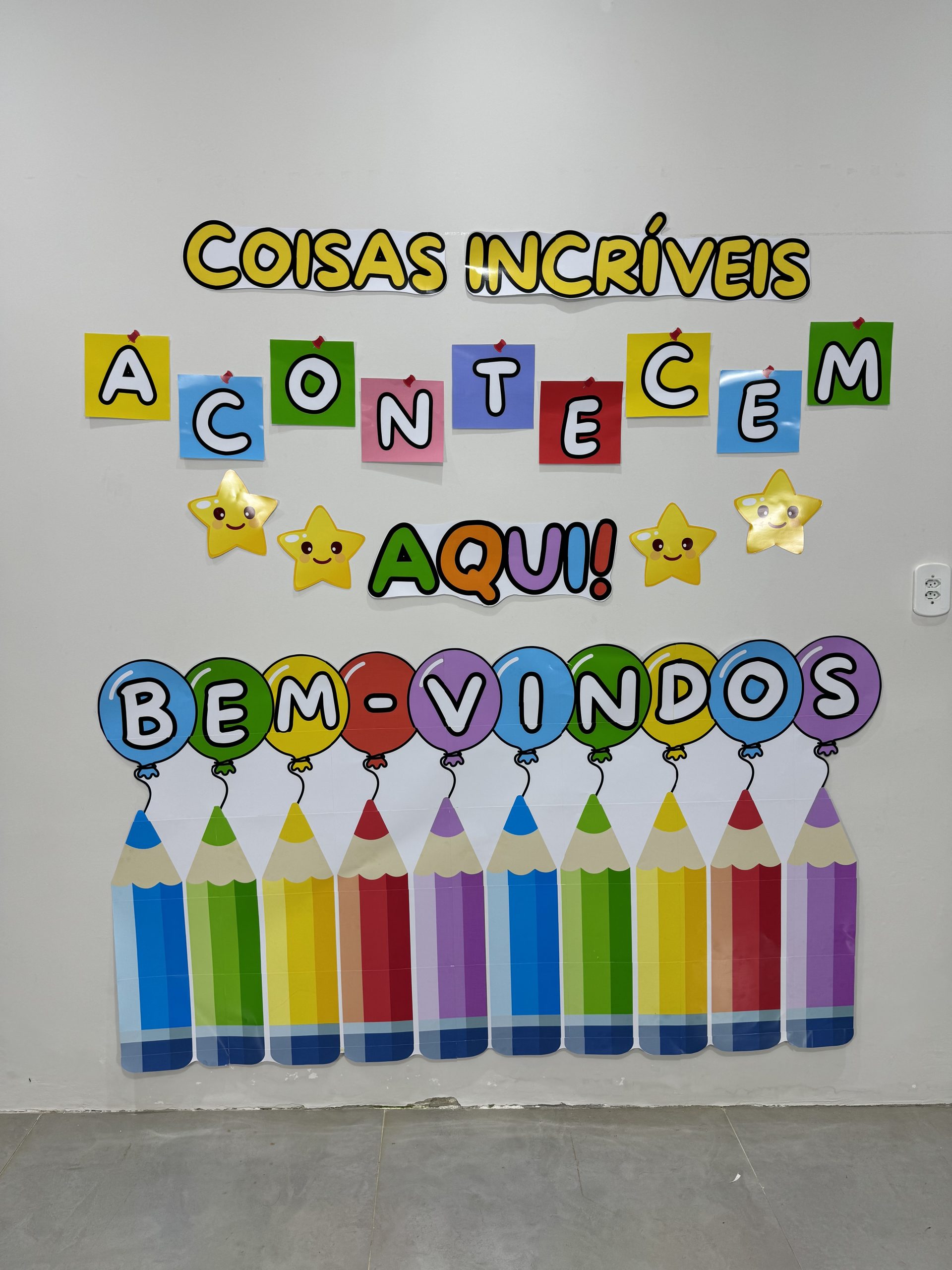 ✨🎈✏️ PAINEL VOLTA ÀS AULAS – COISAS INCRÍVEIS ACONTECEM AQUI! ✏️🎈✨ - Imagem 3