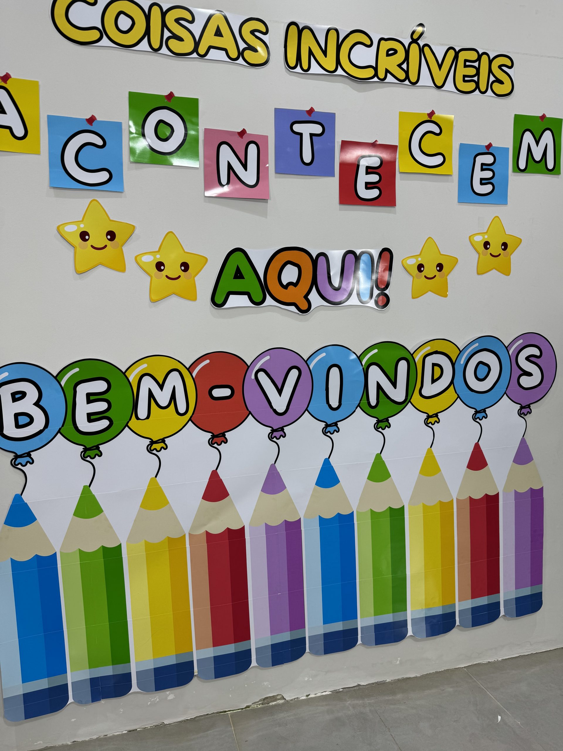✨🎈✏️ PAINEL VOLTA ÀS AULAS – COISAS INCRÍVEIS ACONTECEM AQUI! ✏️🎈✨ - Imagem 13