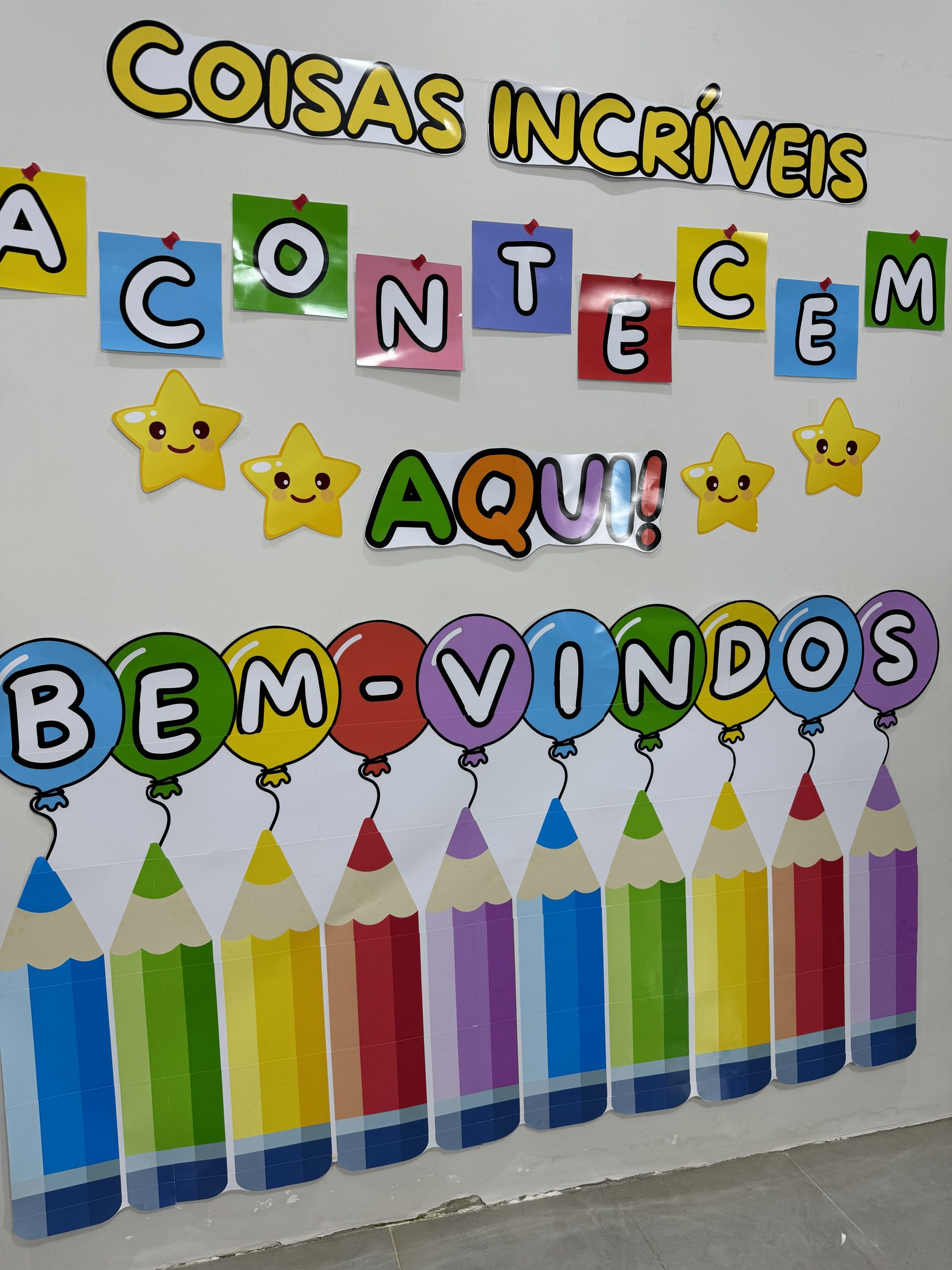 ✨🎈✏️ PAINEL VOLTA ÀS AULAS – COISAS INCRÍVEIS ACONTECEM AQUI! ✏️🎈✨ - Imagem 6