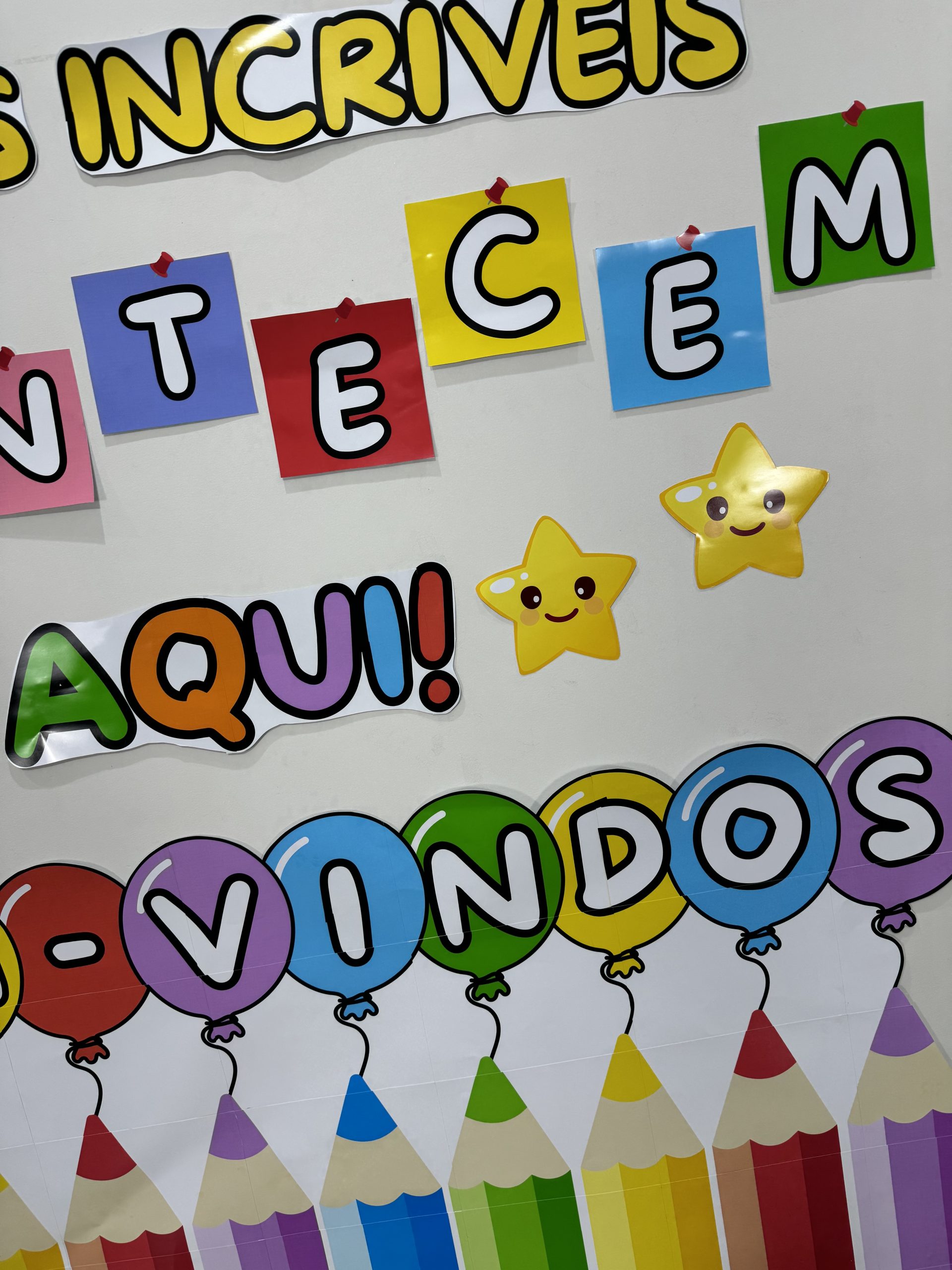 ✨🎈✏️ PAINEL VOLTA ÀS AULAS – COISAS INCRÍVEIS ACONTECEM AQUI! ✏️🎈✨ - Imagem 8