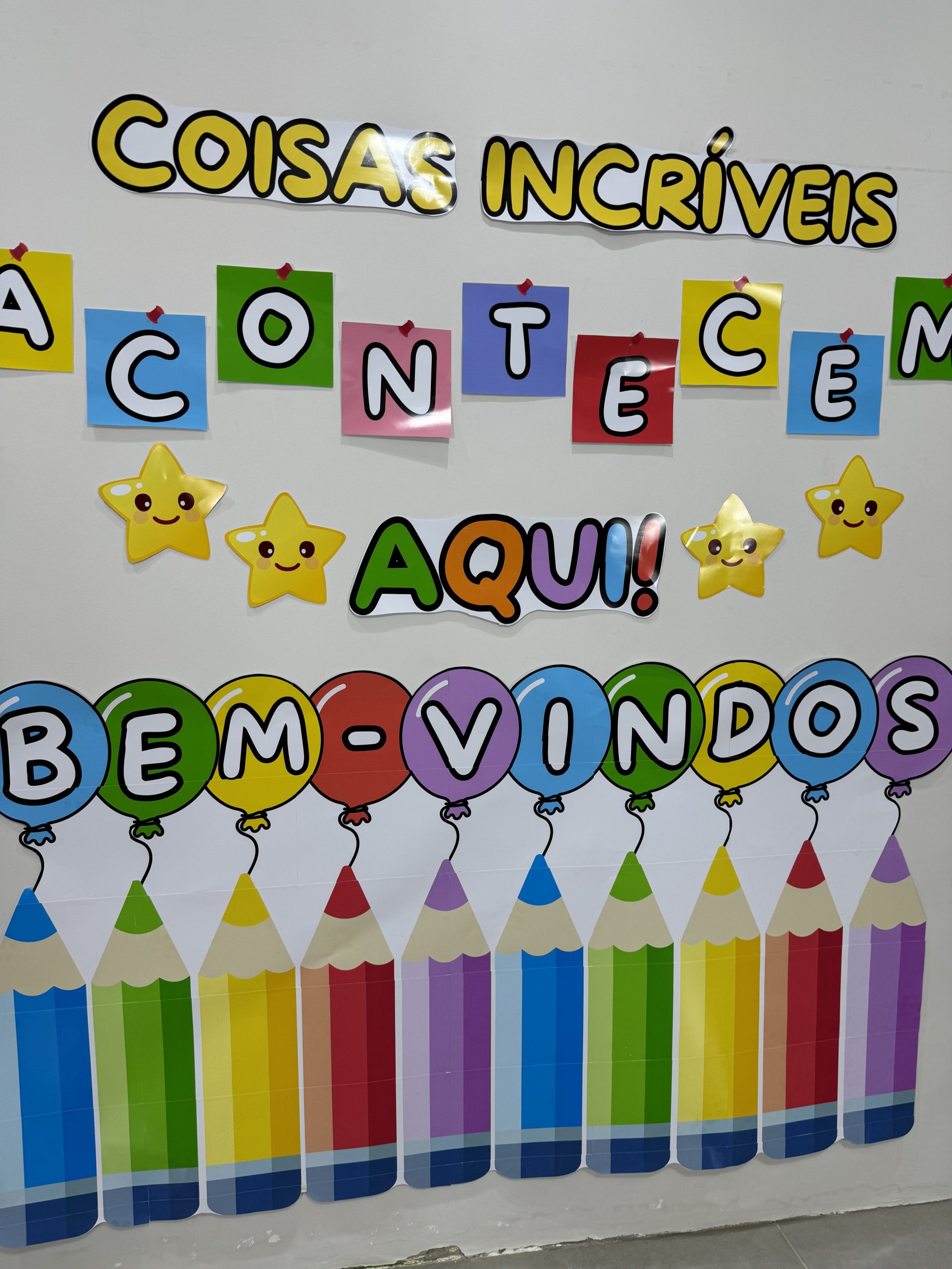 ✨🎈✏️ PAINEL VOLTA ÀS AULAS – COISAS INCRÍVEIS ACONTECEM AQUI! ✏️🎈✨ - Imagem 11