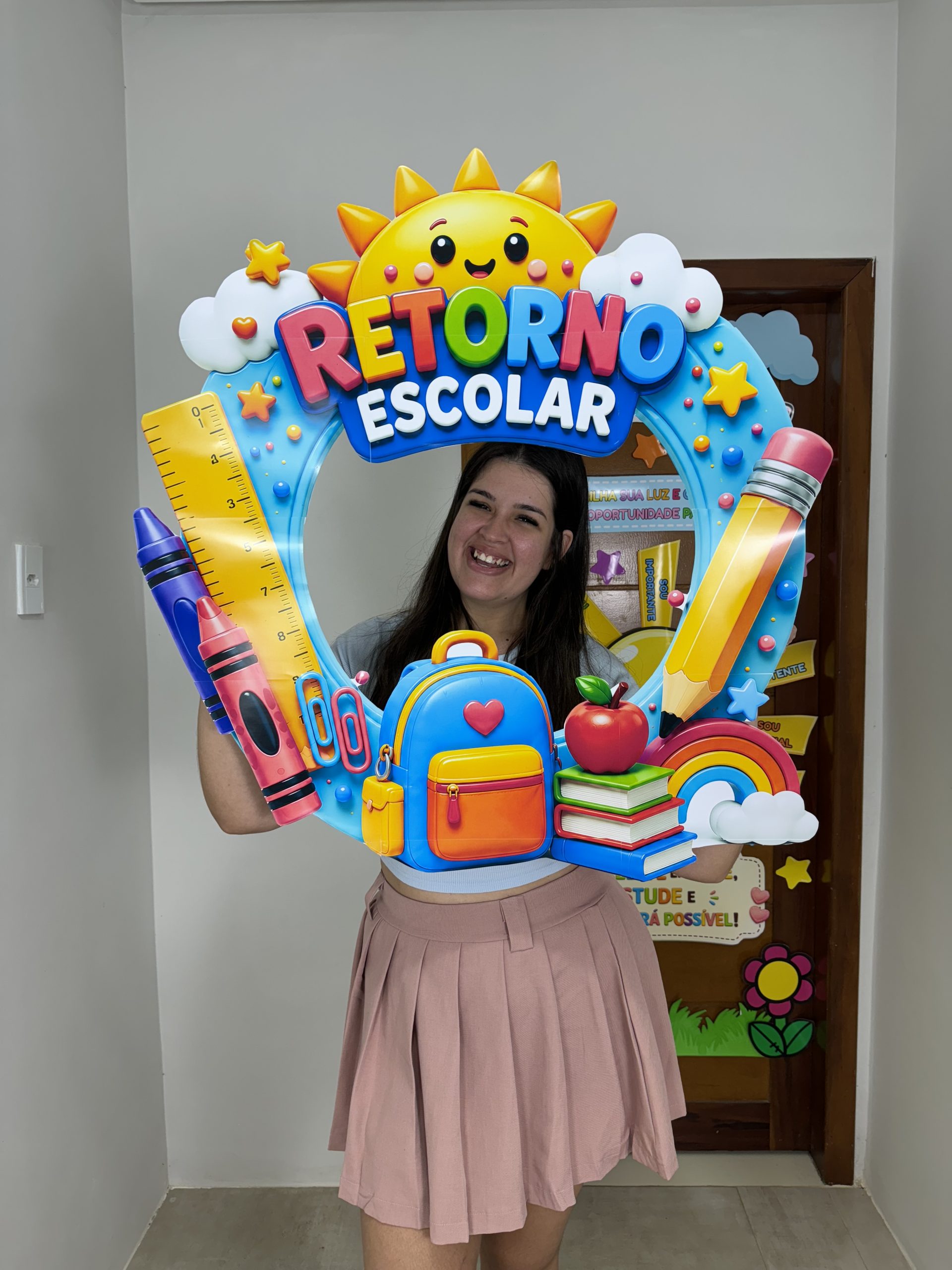 📸✨ MOLDURA PARA FOTO – RETORNO ESCOLAR ✨📸 - Imagem 3