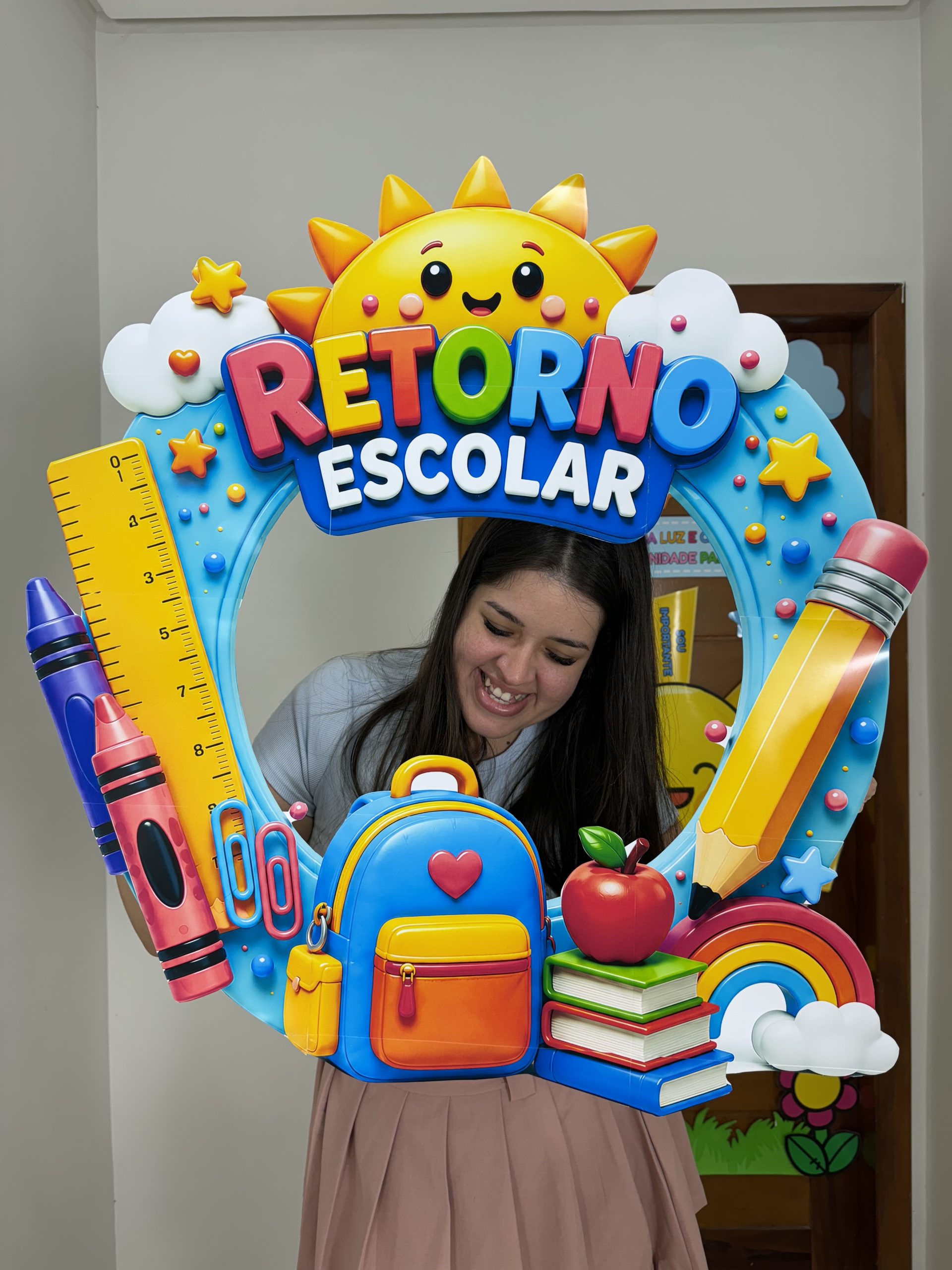 📸✨ MOLDURA PARA FOTO – RETORNO ESCOLAR ✨📸 - Imagem 4