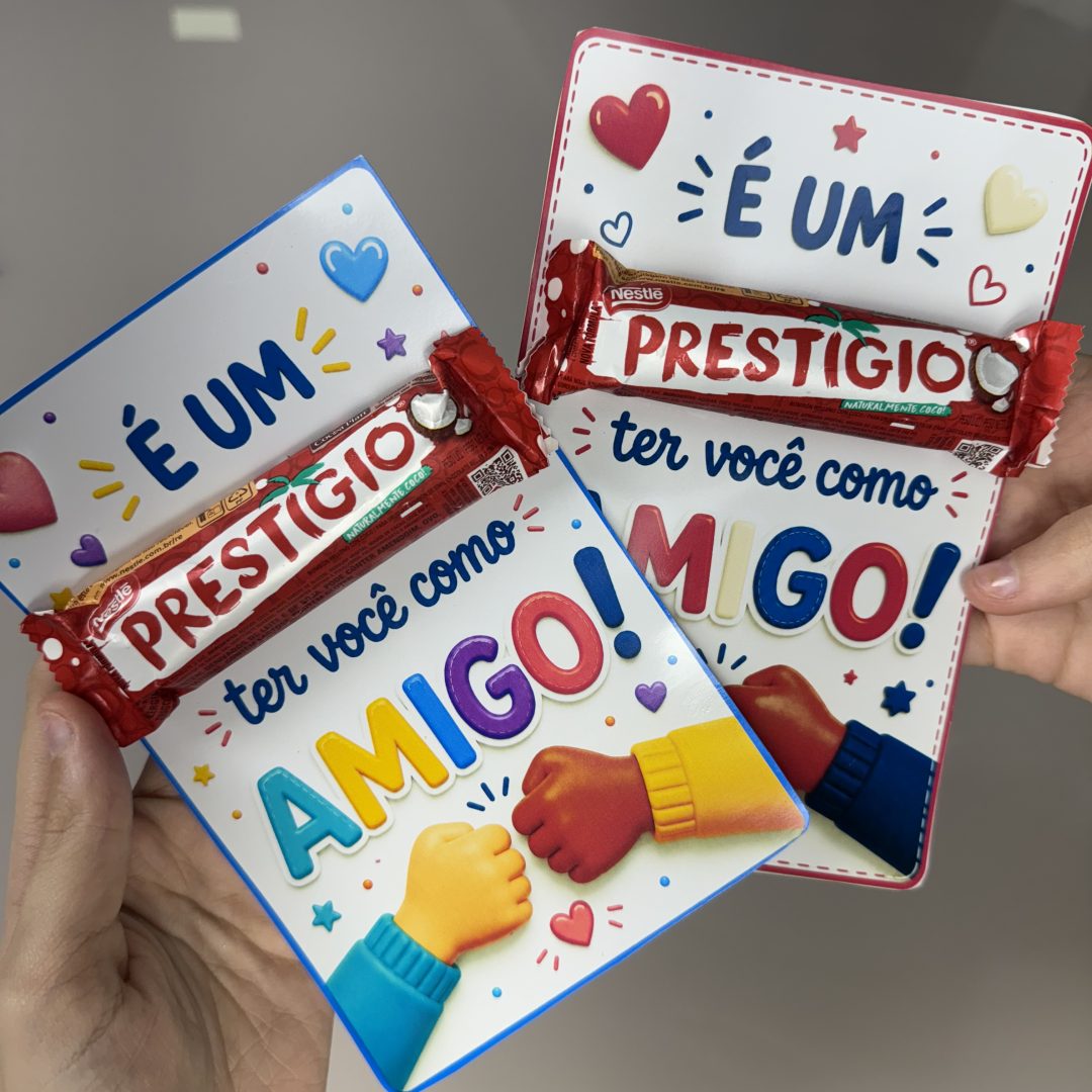 ✨💕 Lembrancinha Prestígio da Amizade 💕