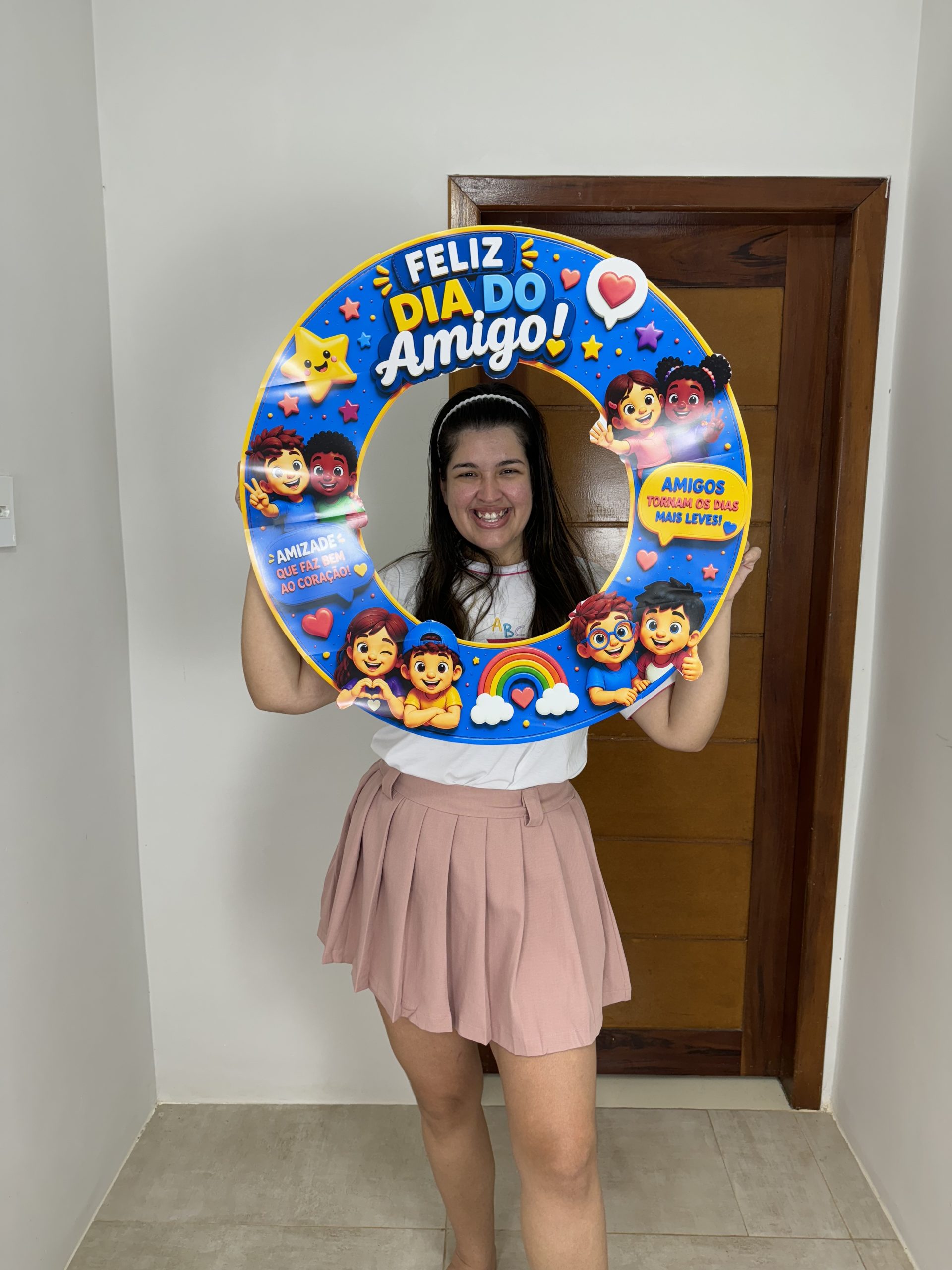✨📸 Moldura para Fotos – Feliz Dia do Amigo 💙 - Imagem 6