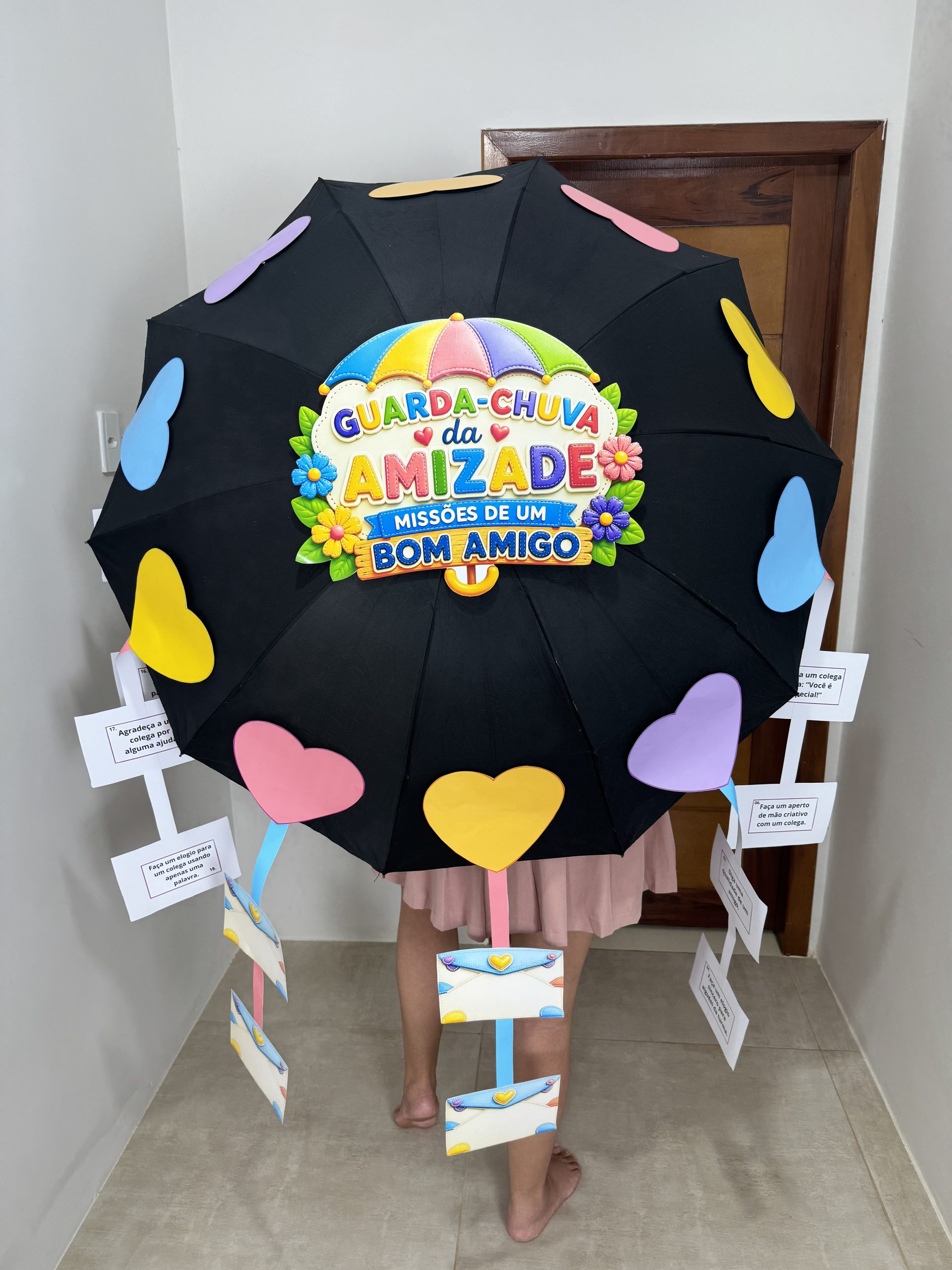 ✨☂️ Guarda-Chuva da Amizade – Missões de um Bom Amigo 💛