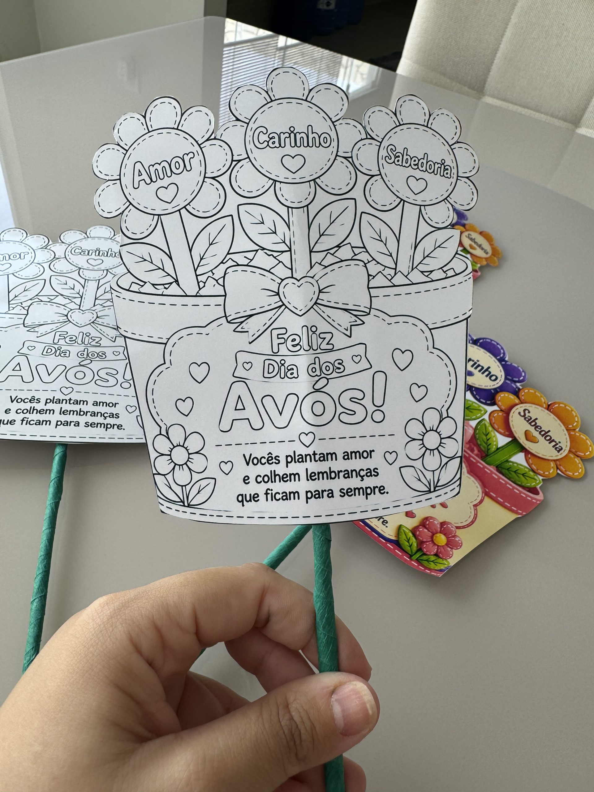 🌼 Lembrancinha flor dos Avós 💕 - Imagem 3