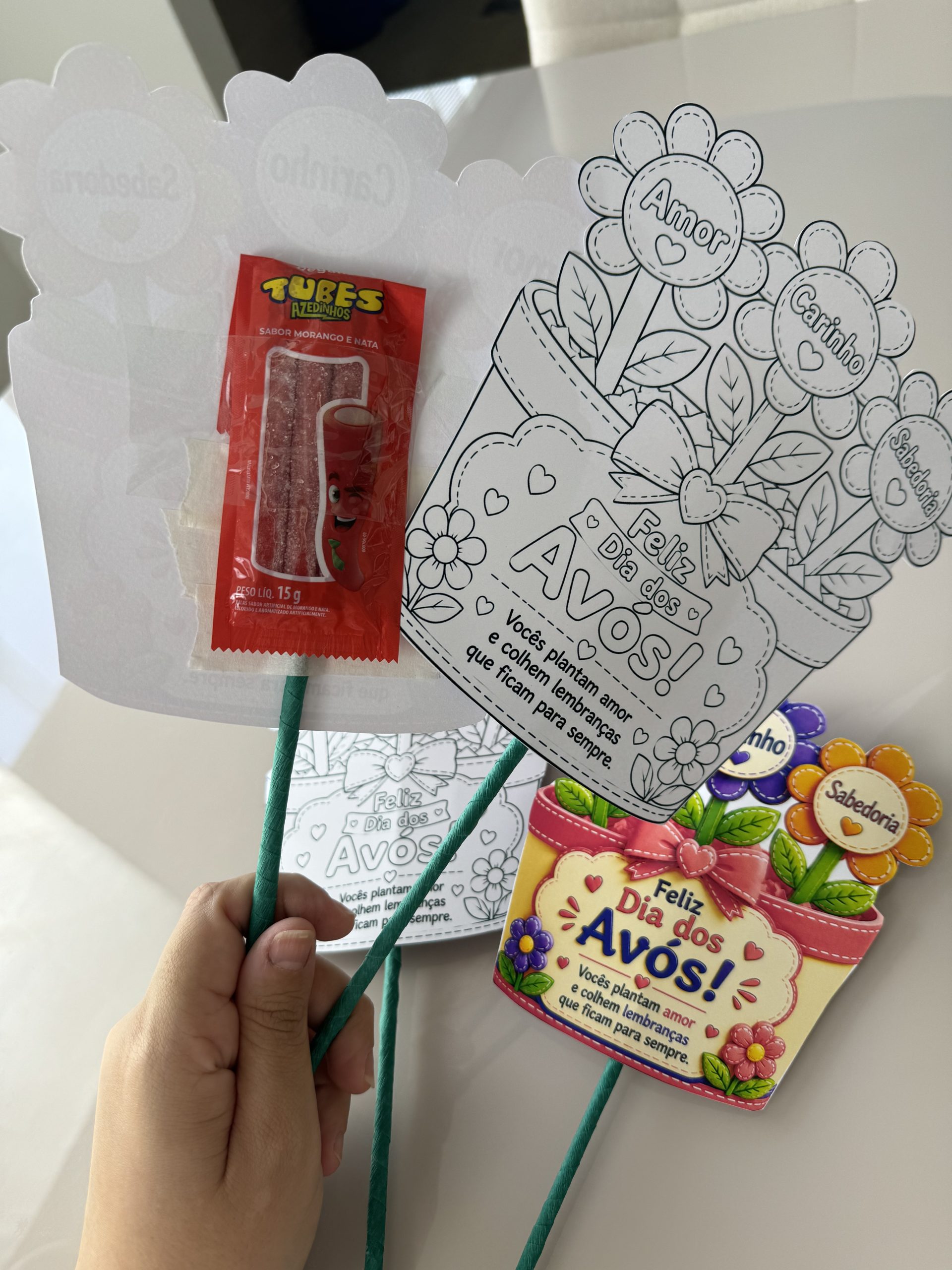 🌼 Lembrancinha flor dos Avós 💕 - Imagem 7
