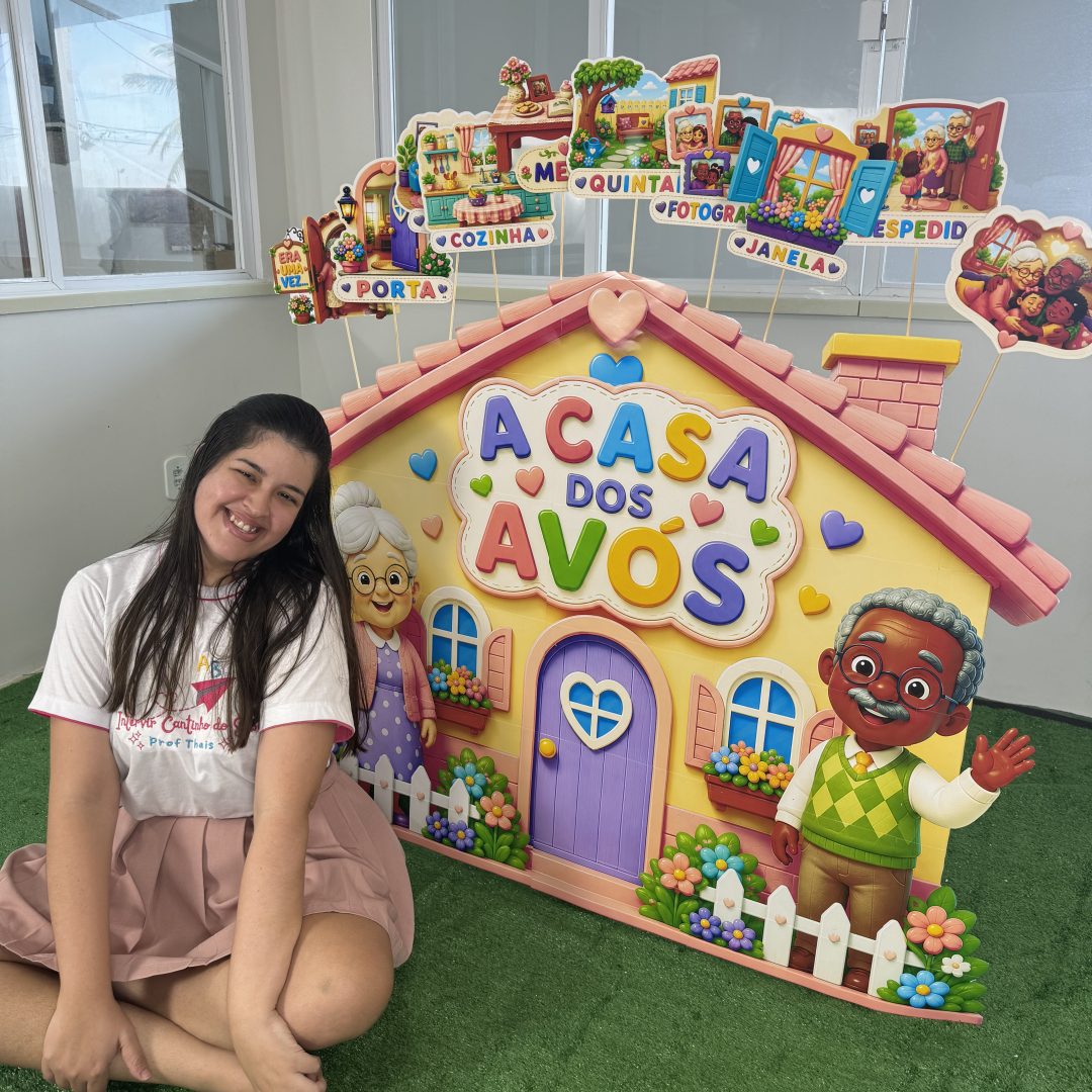 🏡💕 História A Casa dos Avós – Cenário Interativo 💕