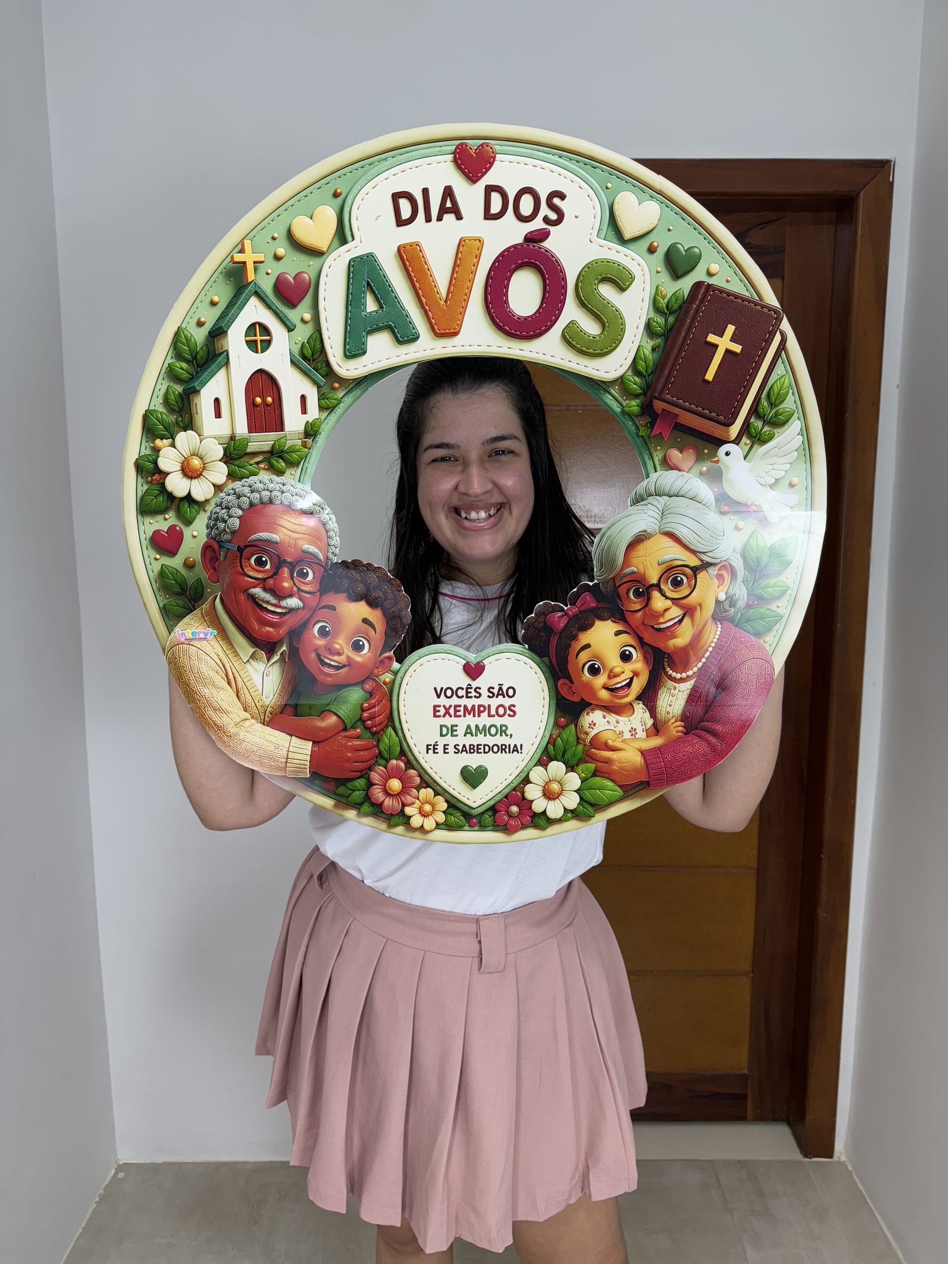 ✨📸 Moldura para Fotos Avós - Exemplo de Fé e Sabedoria 💕 - Imagem 2