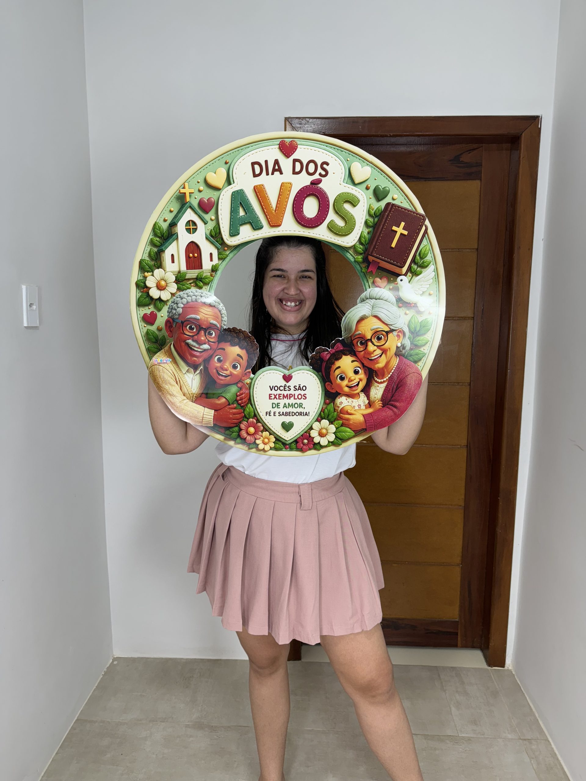 ✨📸 Moldura para Fotos Avós - Exemplo de Fé e Sabedoria 💕 - Imagem 3
