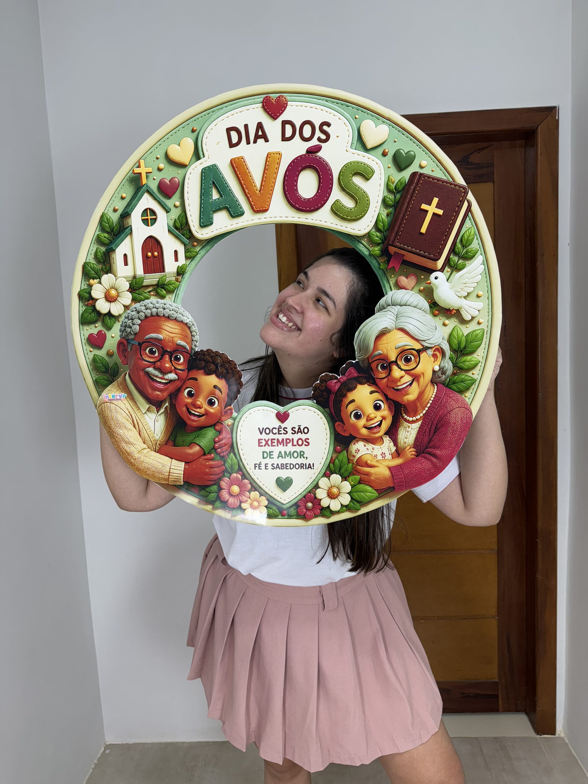 ✨📸 Moldura para Fotos Avós - Exemplo de Fé e Sabedoria 💕 - Imagem 6