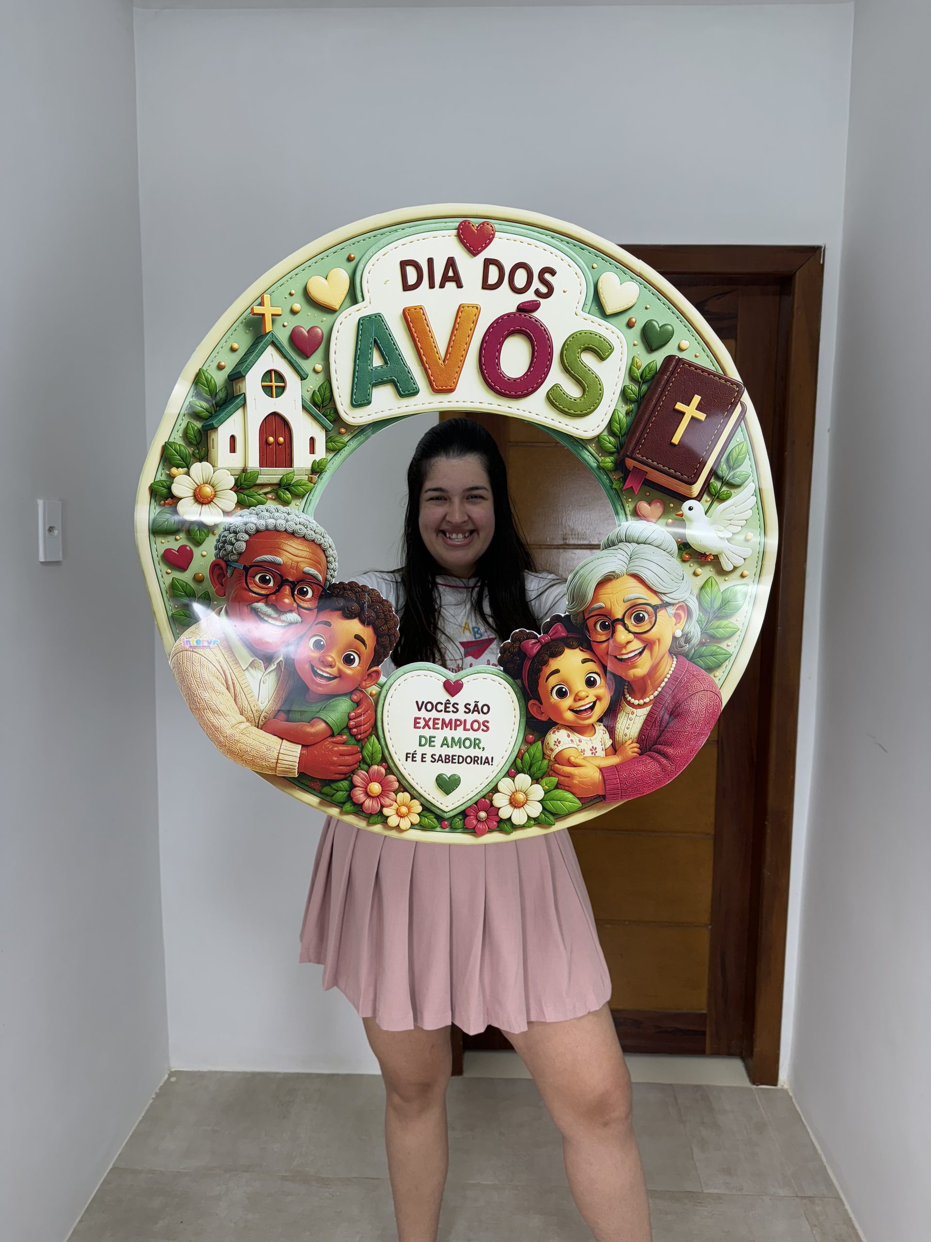 ✨📸 Moldura para Fotos Avós - Exemplo de Fé e Sabedoria 💕 - Imagem 7