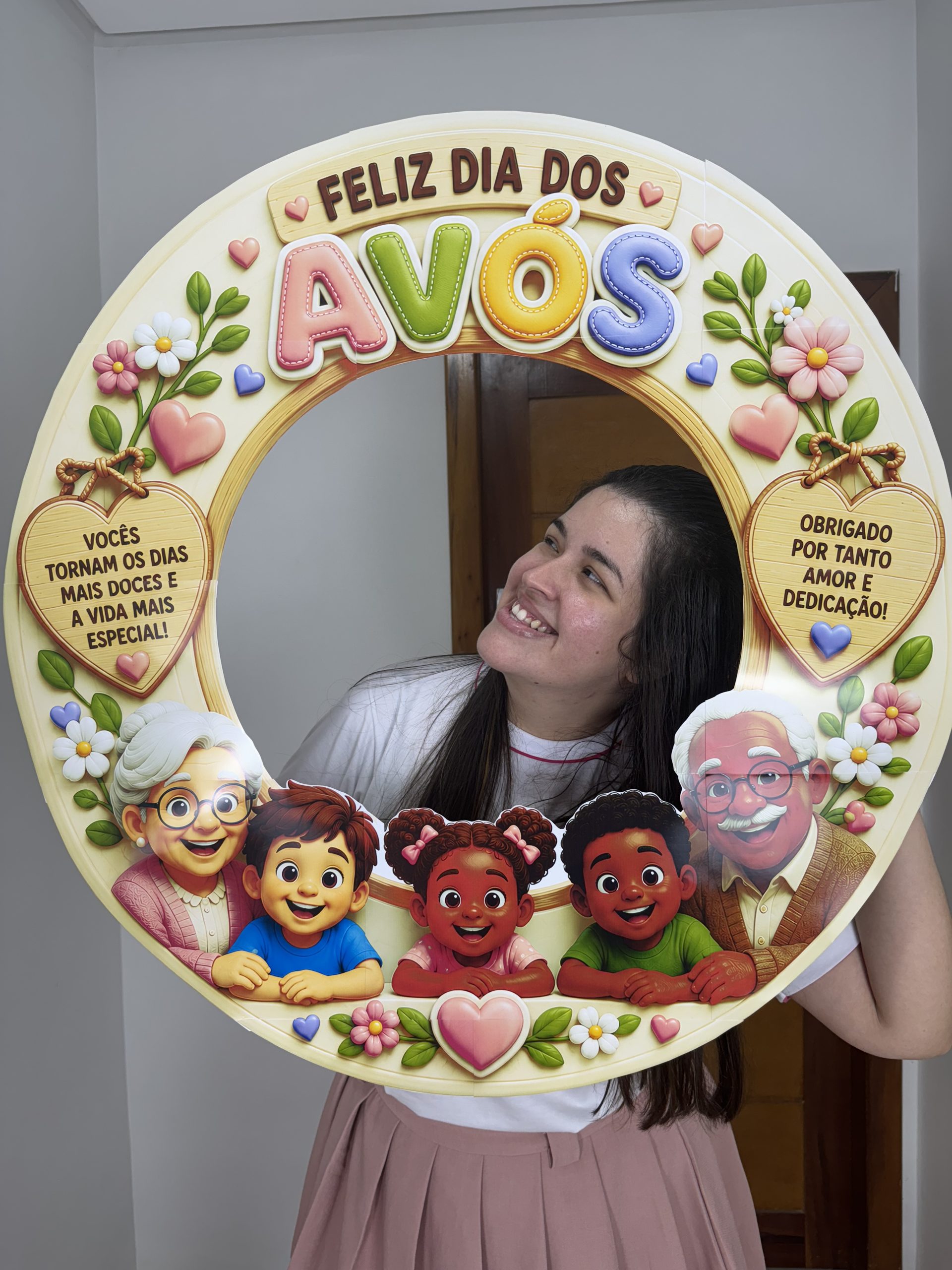 ✨📸 Moldura para Fotos – Feliz Dia dos Avós 💕 - Imagem 4