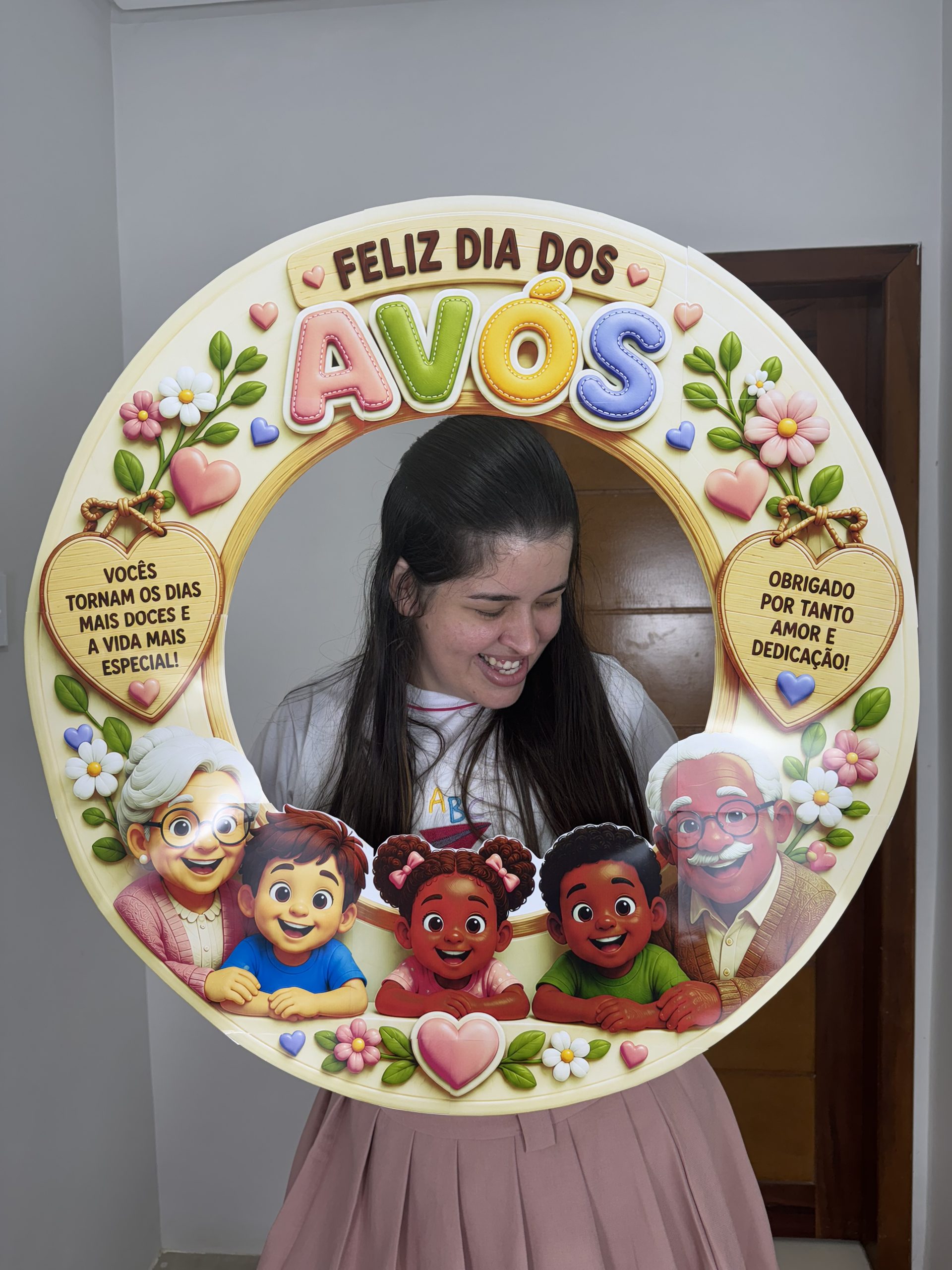 ✨📸 Moldura para Fotos – Feliz Dia dos Avós 💕