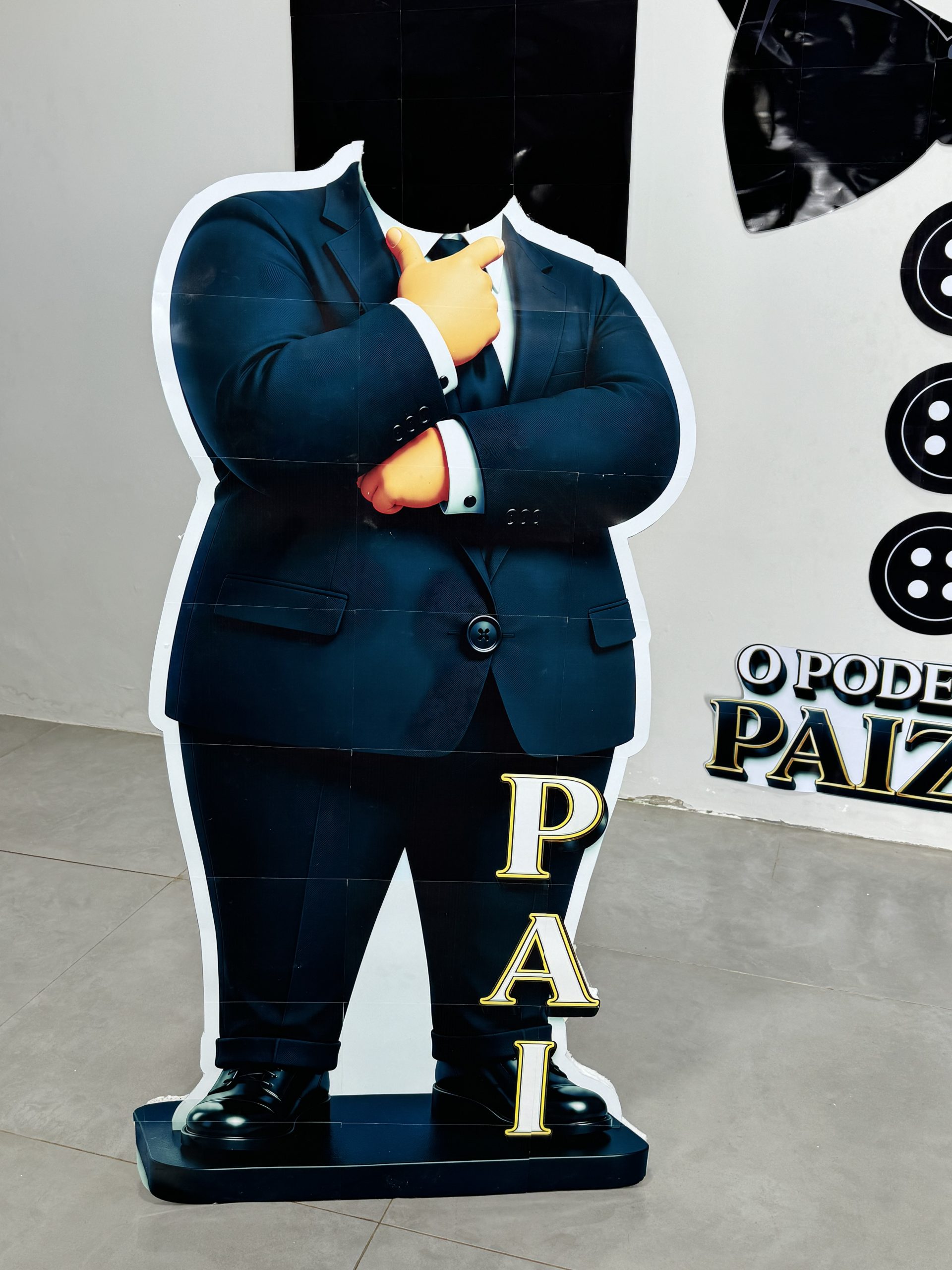 🎩💙 Kit Cenário Poderoso Paizão 💙 - Imagem 14