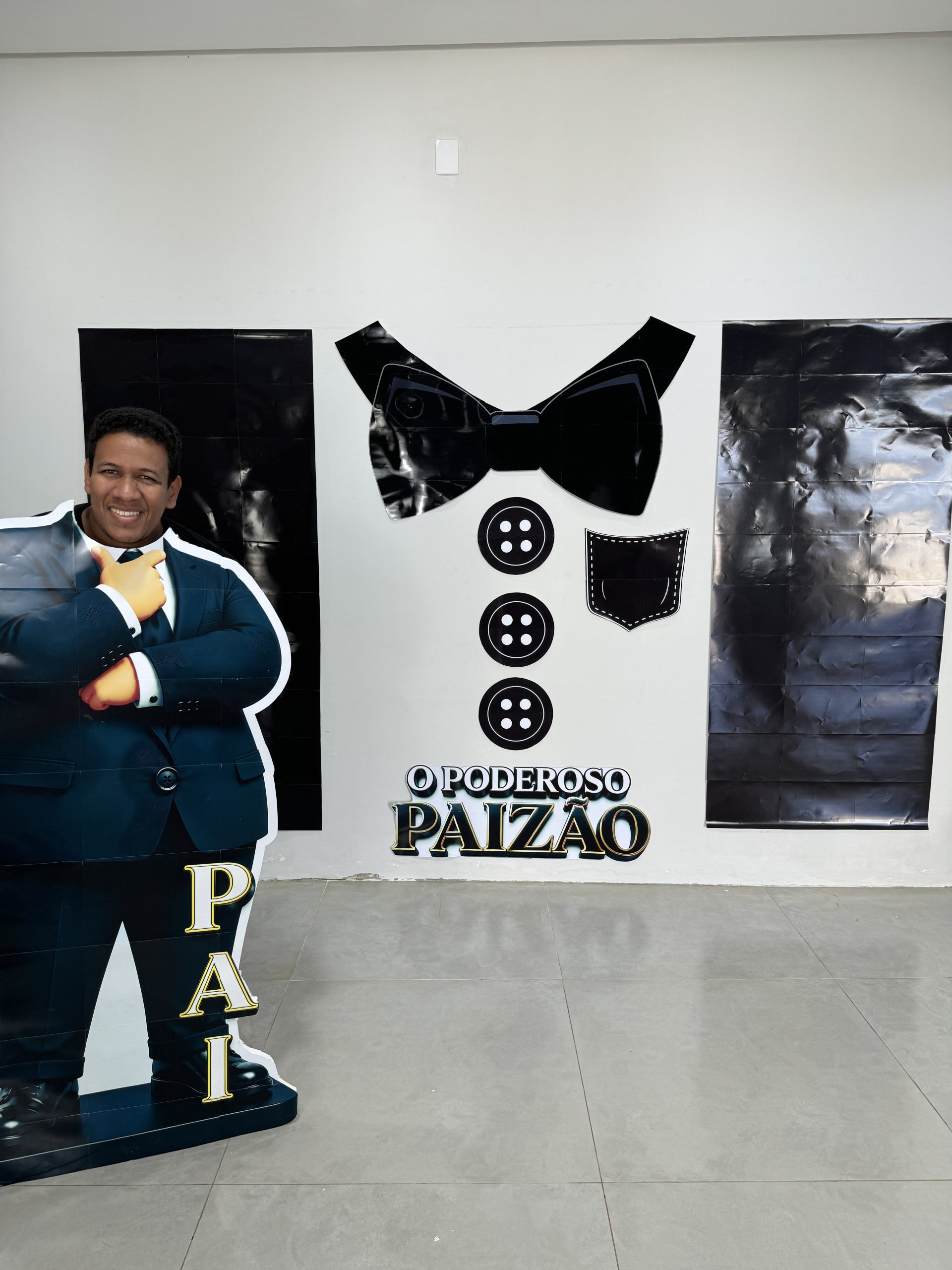 🎩💙 Kit Cenário Poderoso Paizão 💙 - Imagem 9
