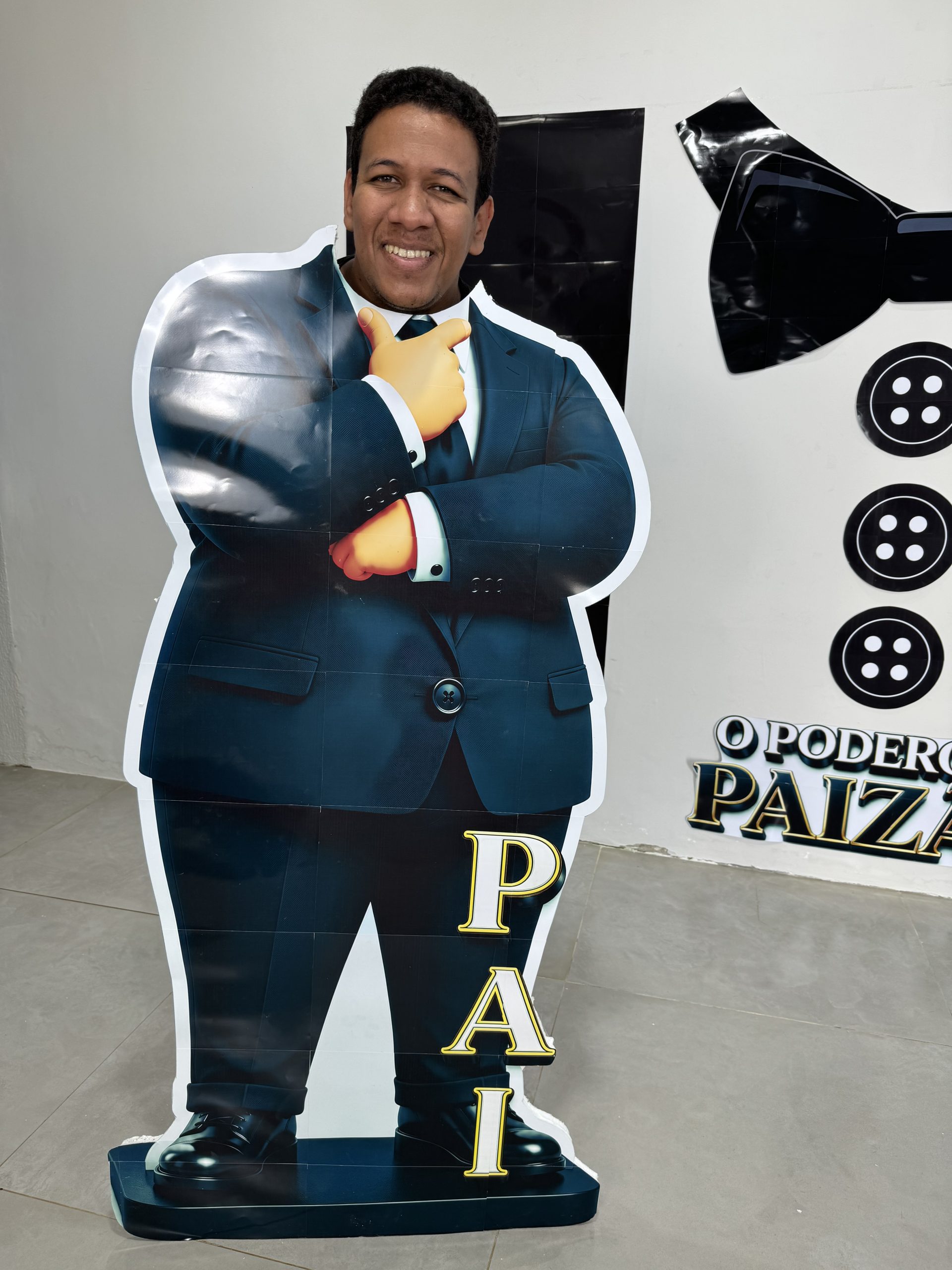 🎩💙 Kit Cenário Poderoso Paizão 💙 - Imagem 8
