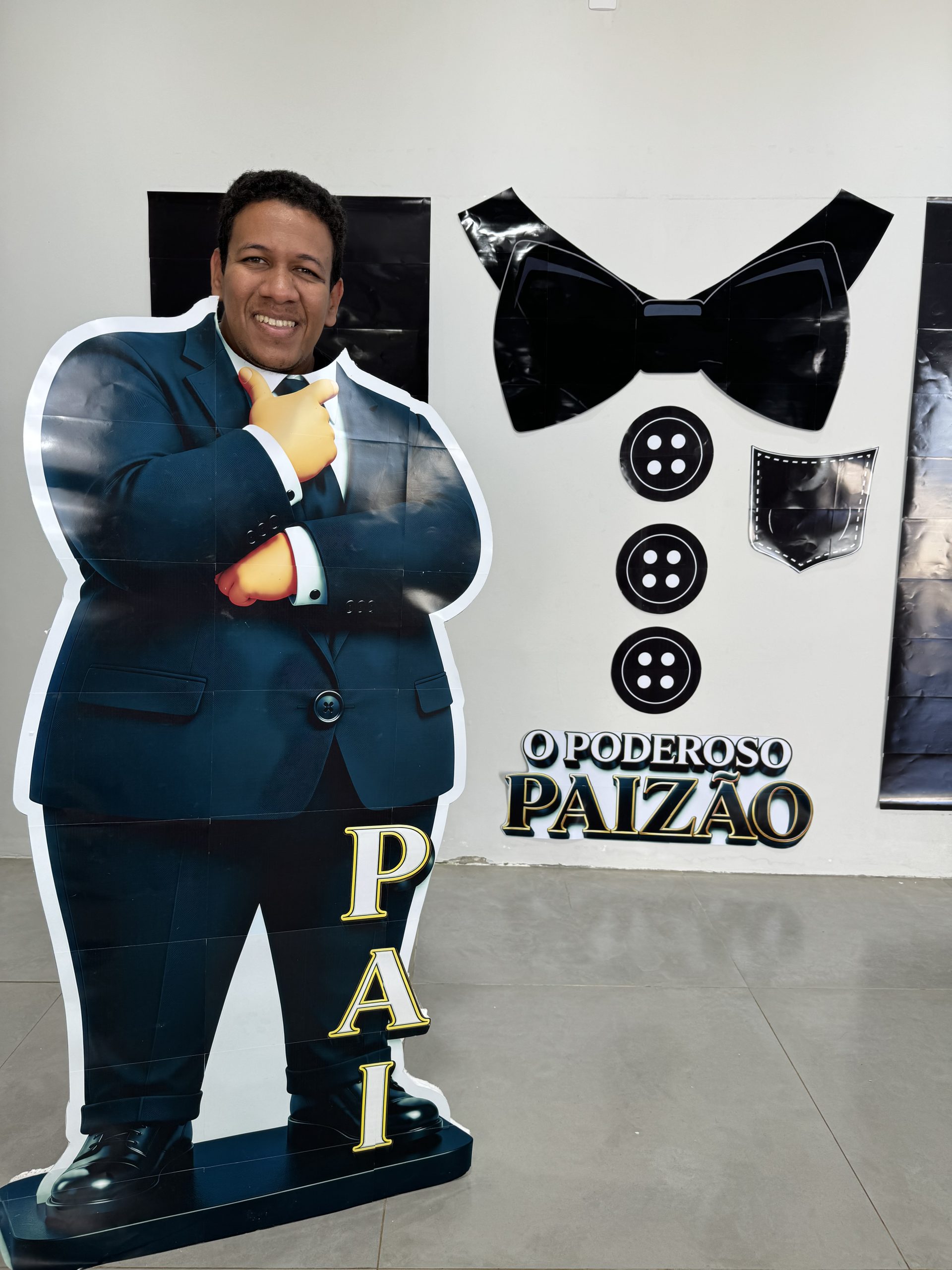 🎩💙 Kit Cenário Poderoso Paizão 💙 - Imagem 5