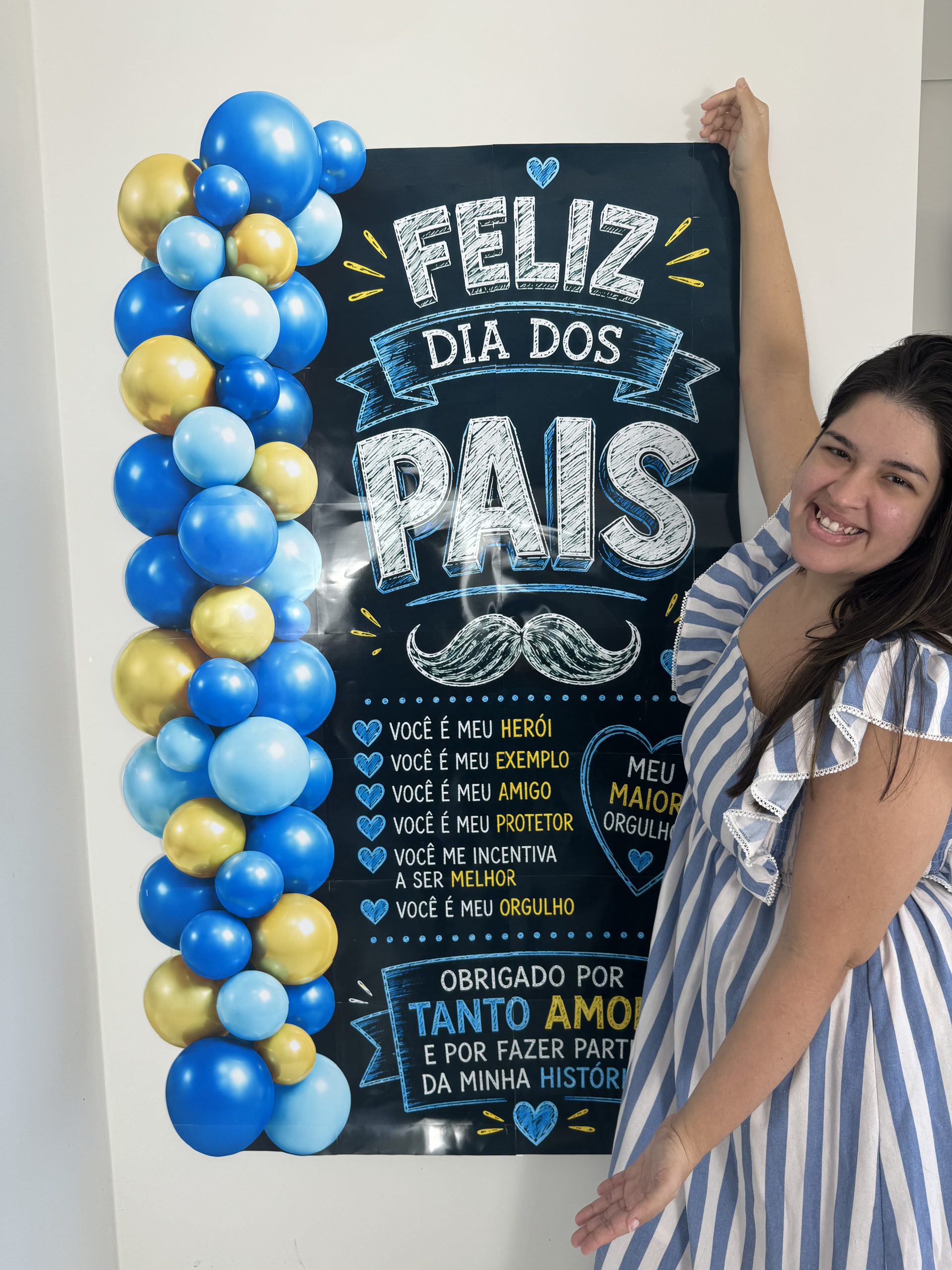💙 Mural Dia dos Pais – Lousa dos Sentimentos