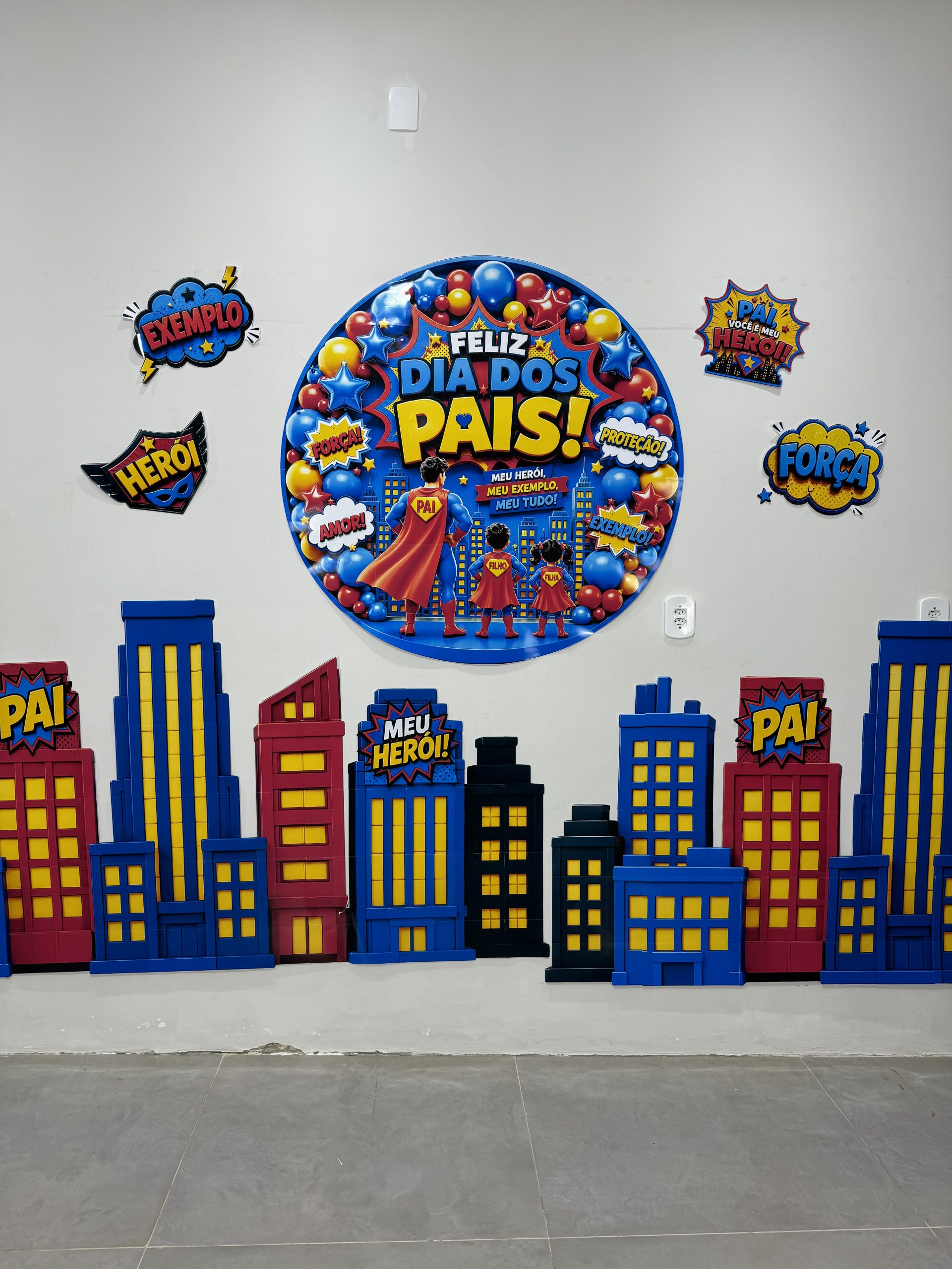 💙⚡ Painel Dia dos Pais – Super Pai 🦸♂️ - Imagem 10