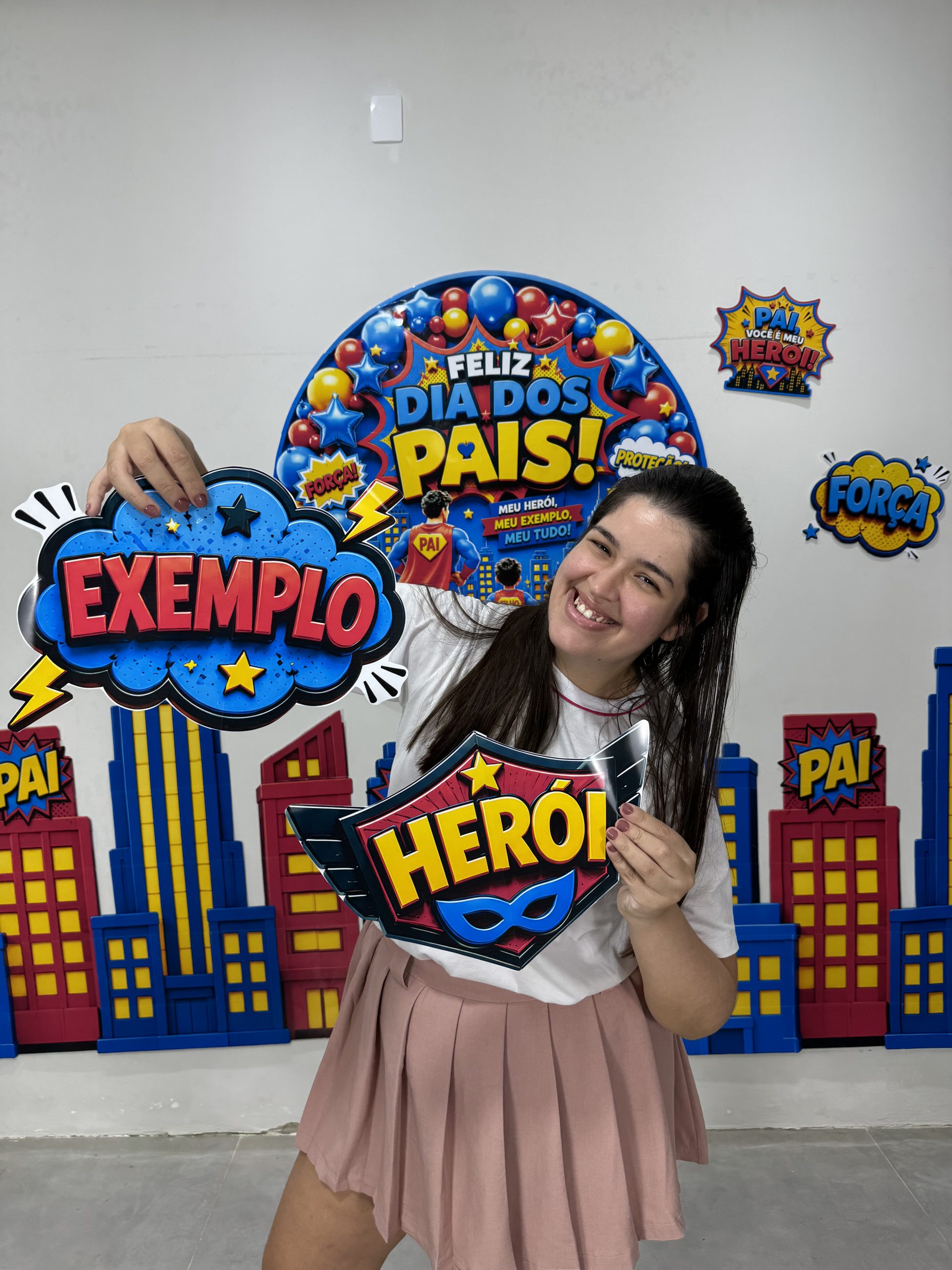 💙⚡ Painel Dia dos Pais – Super Pai 🦸♂️ - Imagem 4