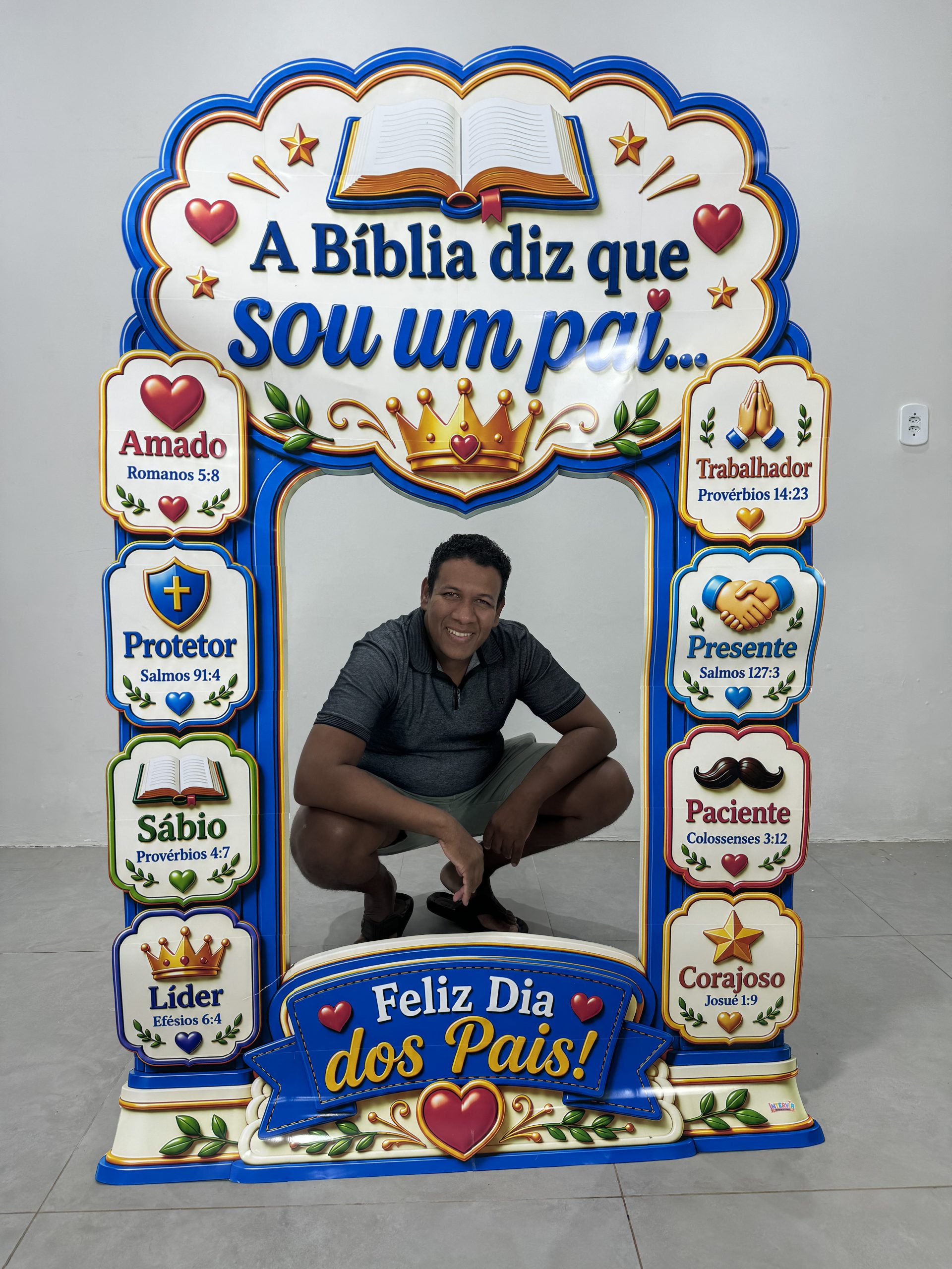 💙✨ Portal 3D Dia dos Pais – A Bíblia diz que sou um pai… - Imagem 3