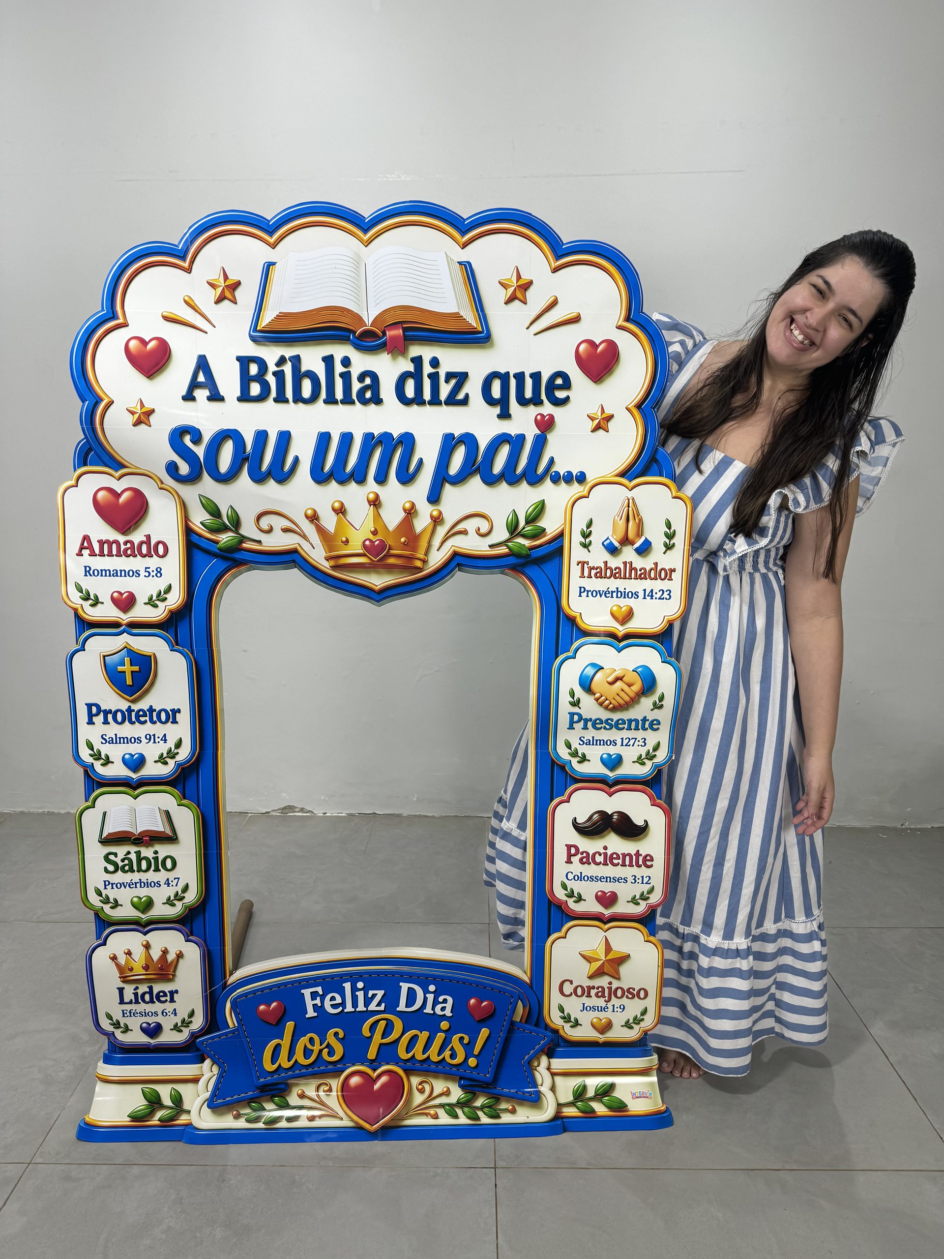 💙✨ Portal 3D Dia dos Pais – A Bíblia diz que sou um pai… - Imagem 2