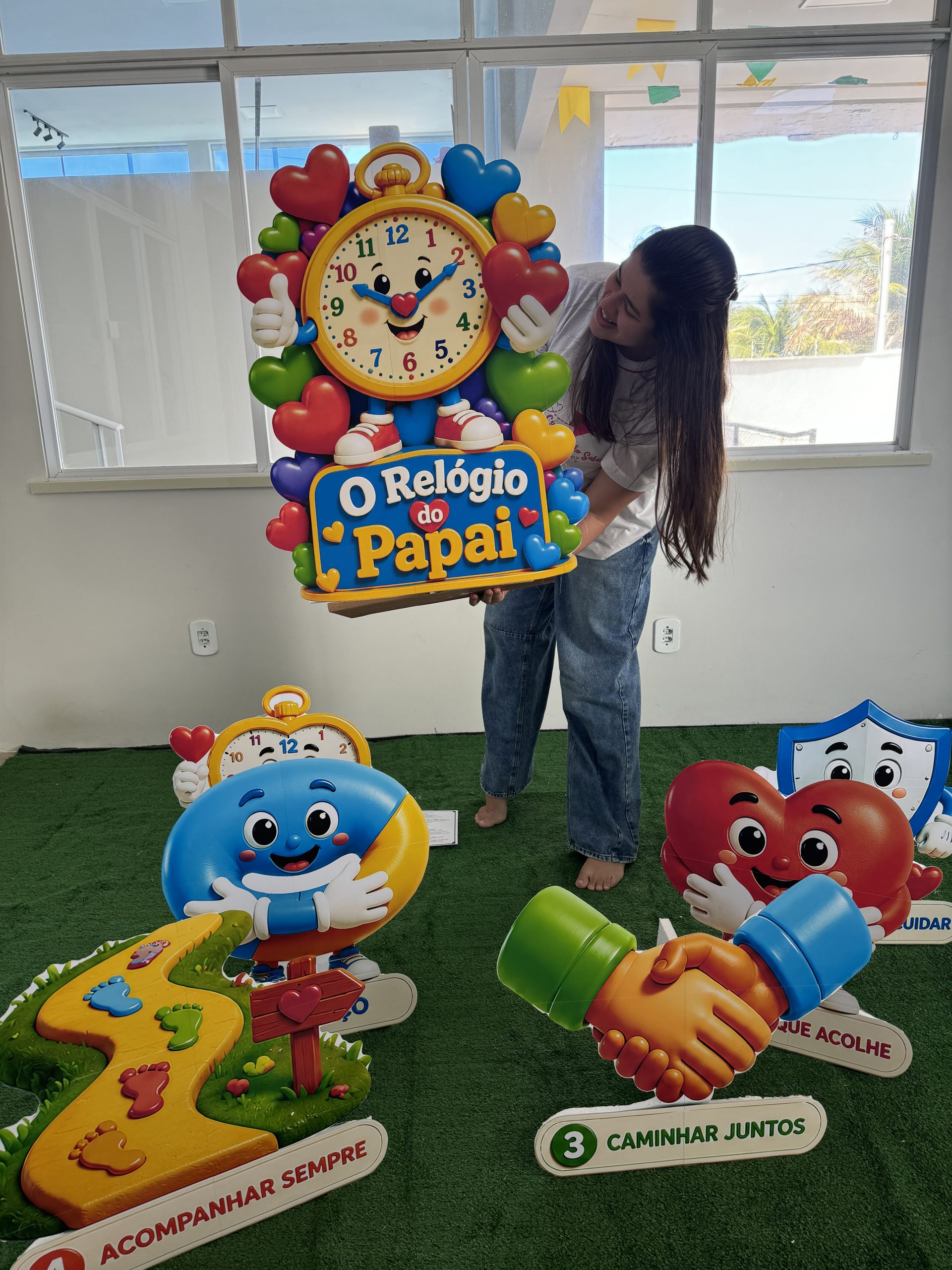 🕰️💙 História O Relógio do Papai – Cenário Interativo - Imagem 4