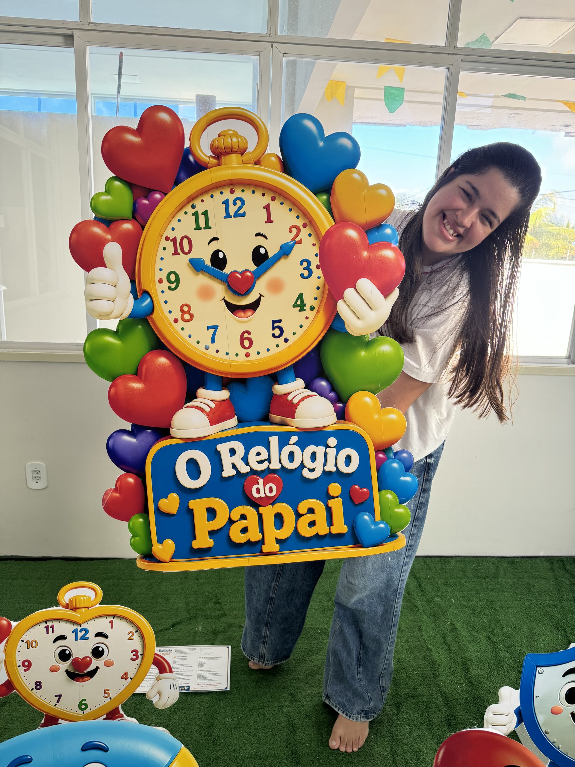 🕰️💙 História O Relógio do Papai – Cenário Interativo - Imagem 2