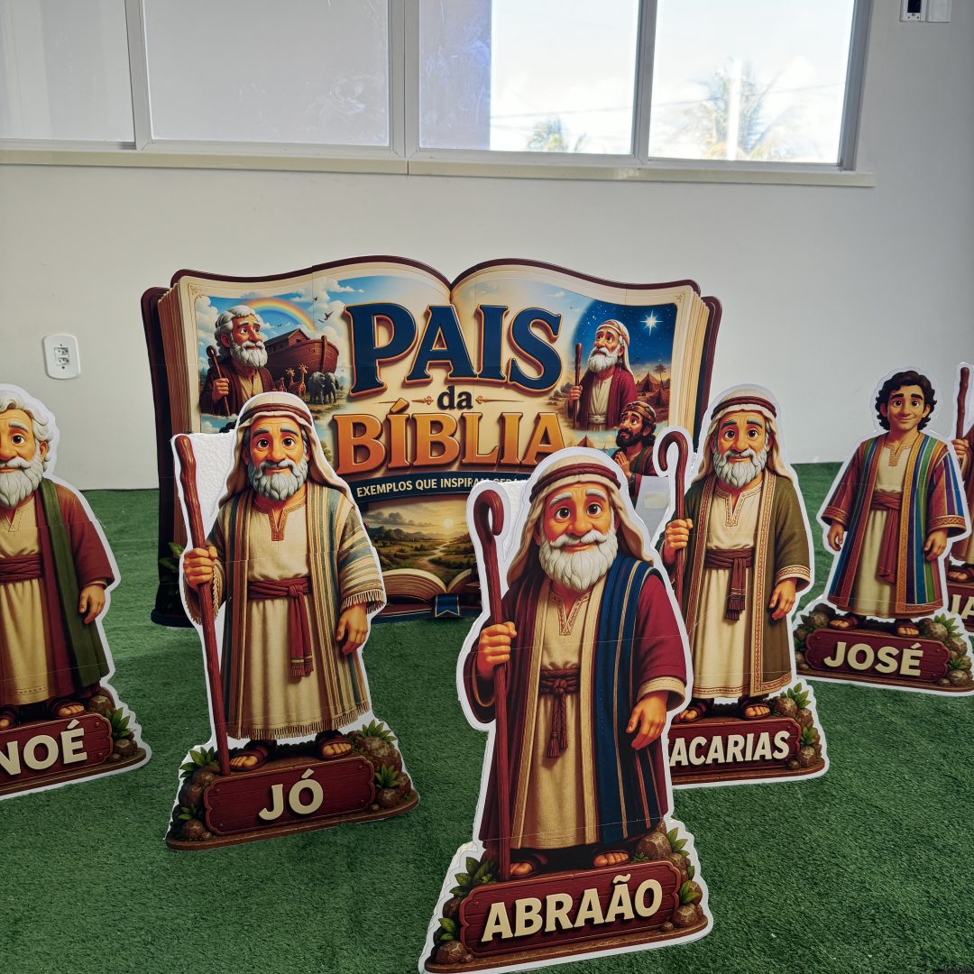 📖✨ Cenário 3D Pais da Bíblia
